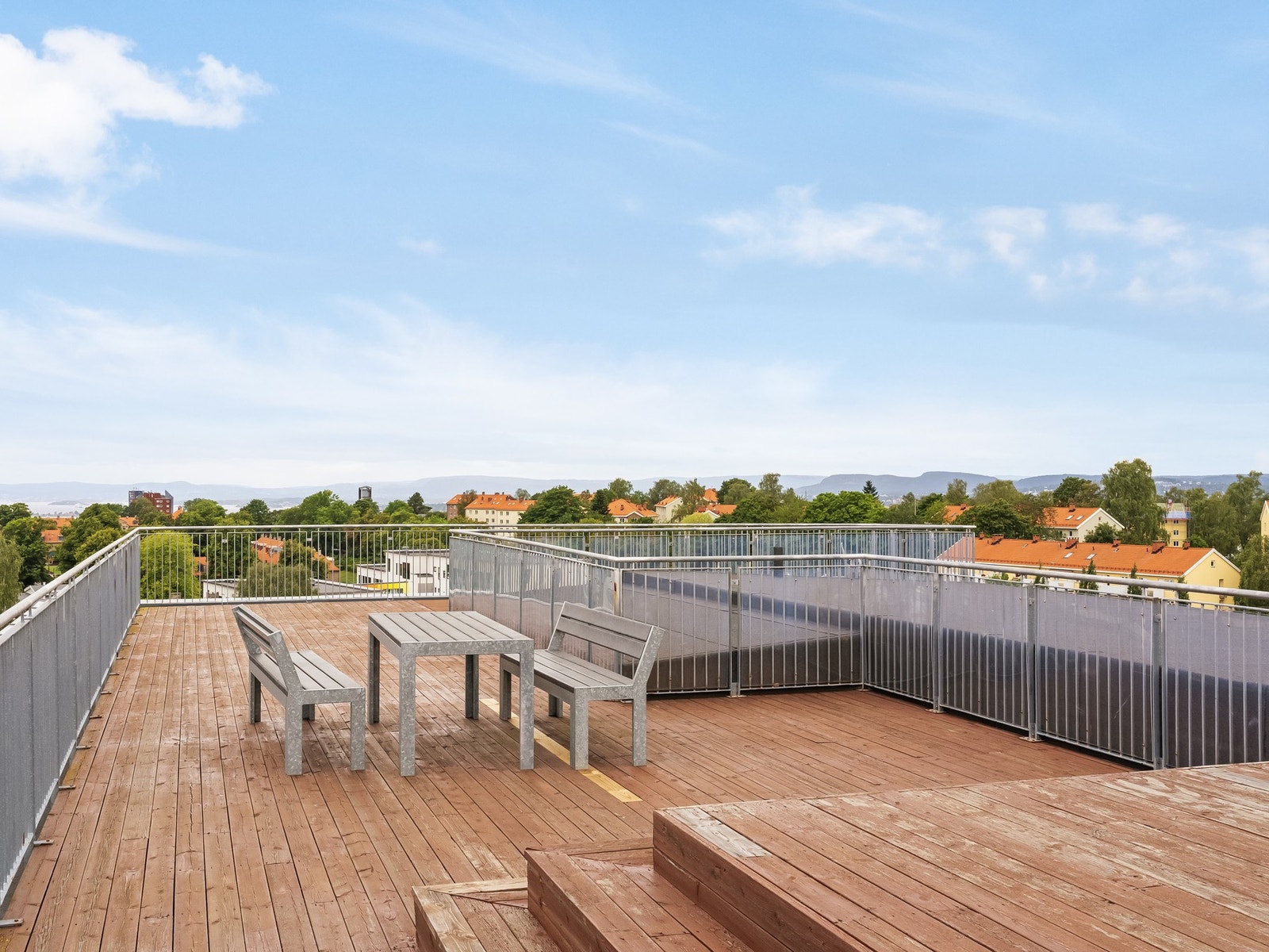 I dette boligprosjektet har man i tillegg gleden av felles takterrasse. Galleribilde