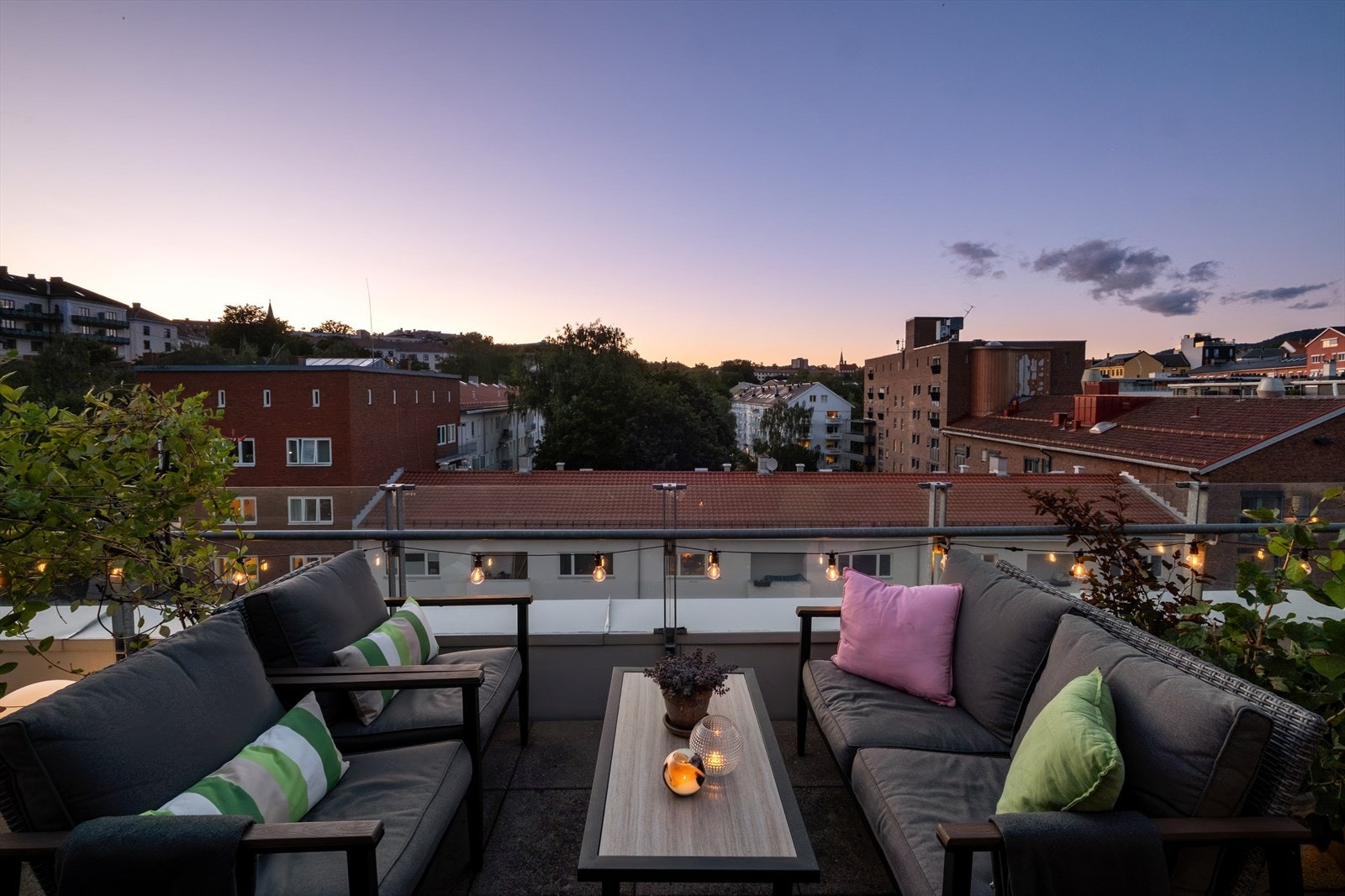 Utsikt over Ilaparken. Galleribilde