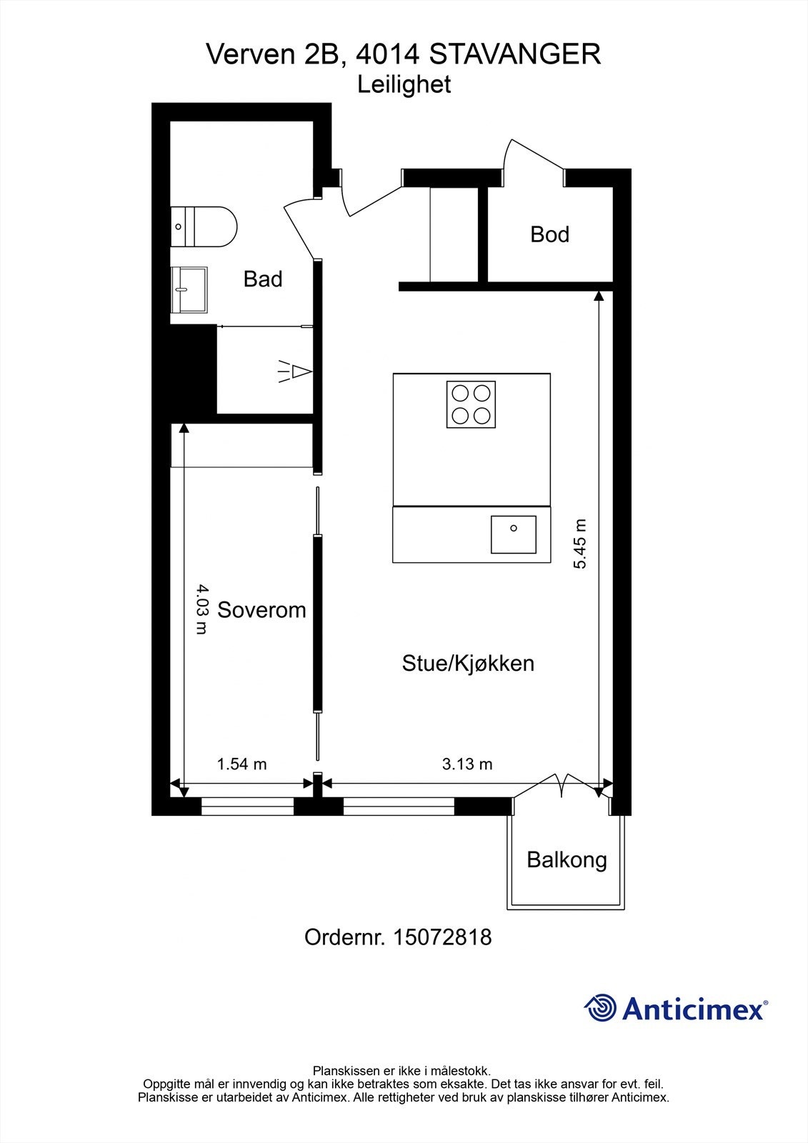Plantegning. Galleribilde