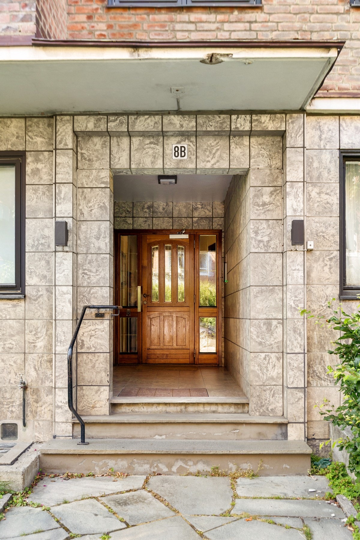 Innbydende inngangsparti. Galleribilde