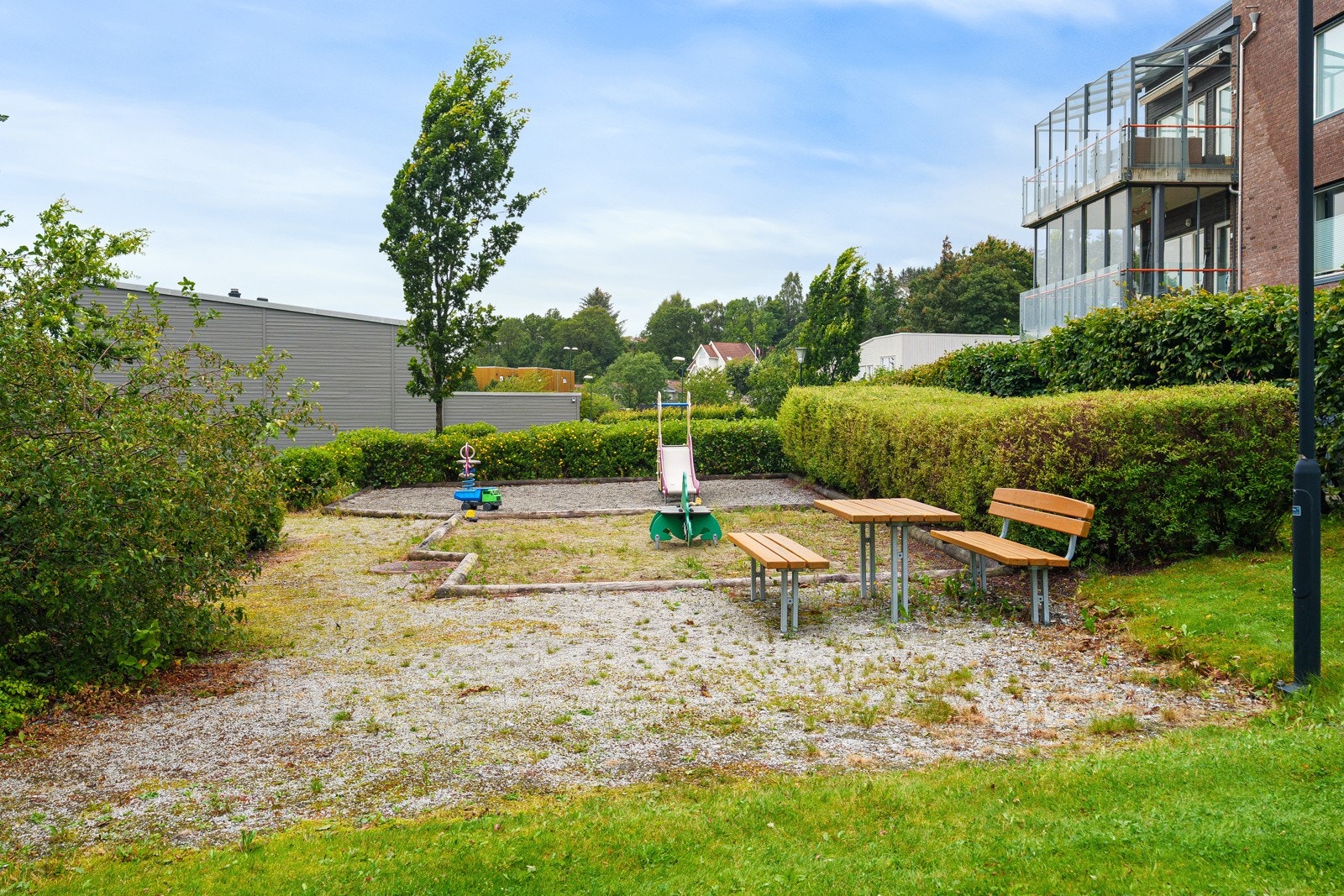 Pent opparbeidet fellesområder. Galleribilde