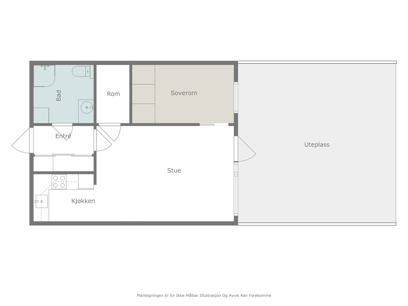 Plantegning. Galleribilde