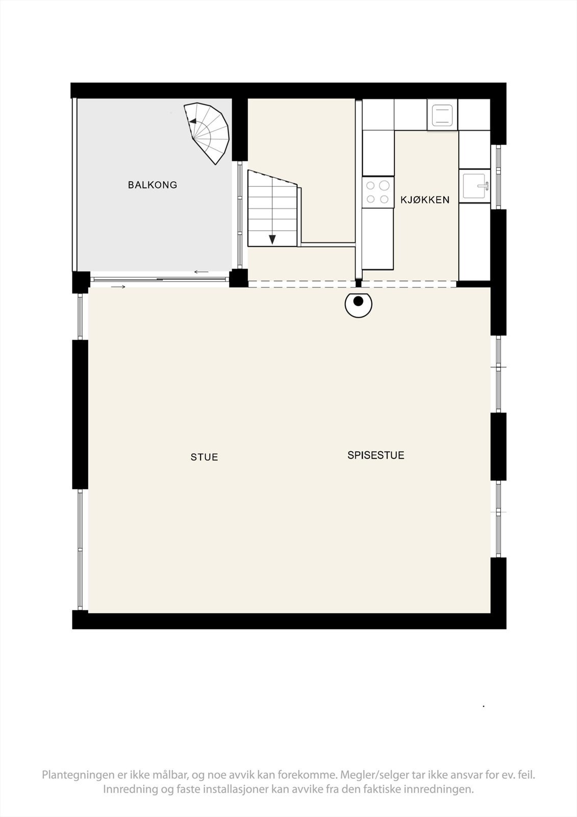 Plantegning 2. etasje. Galleribilde
