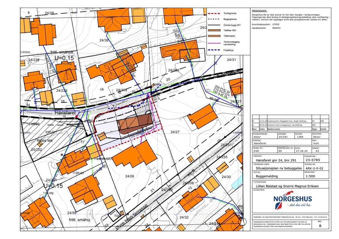 Situasjonsplan. Galleribilde