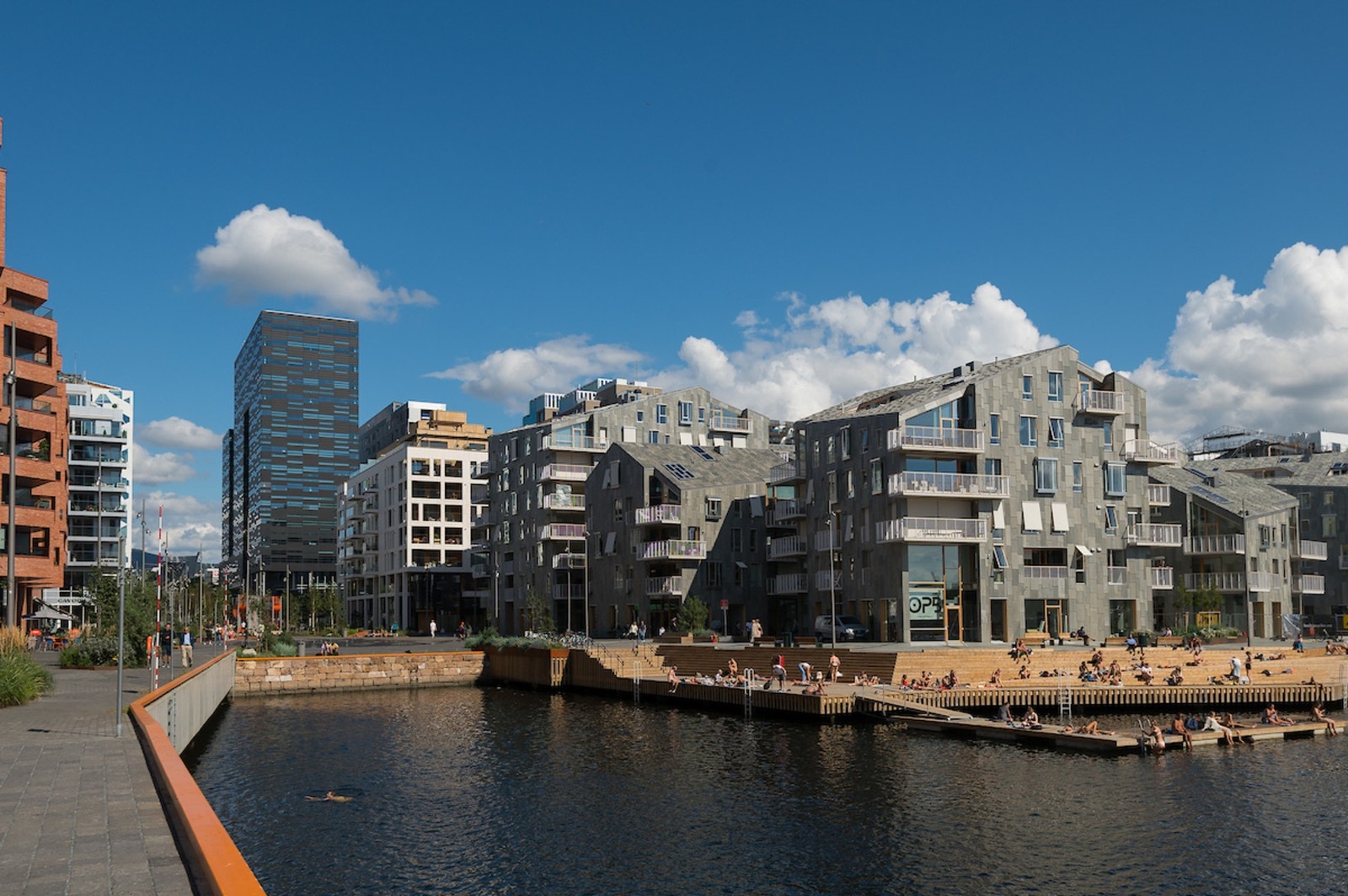 Bjørvika - Nærmiljø. Galleribilde