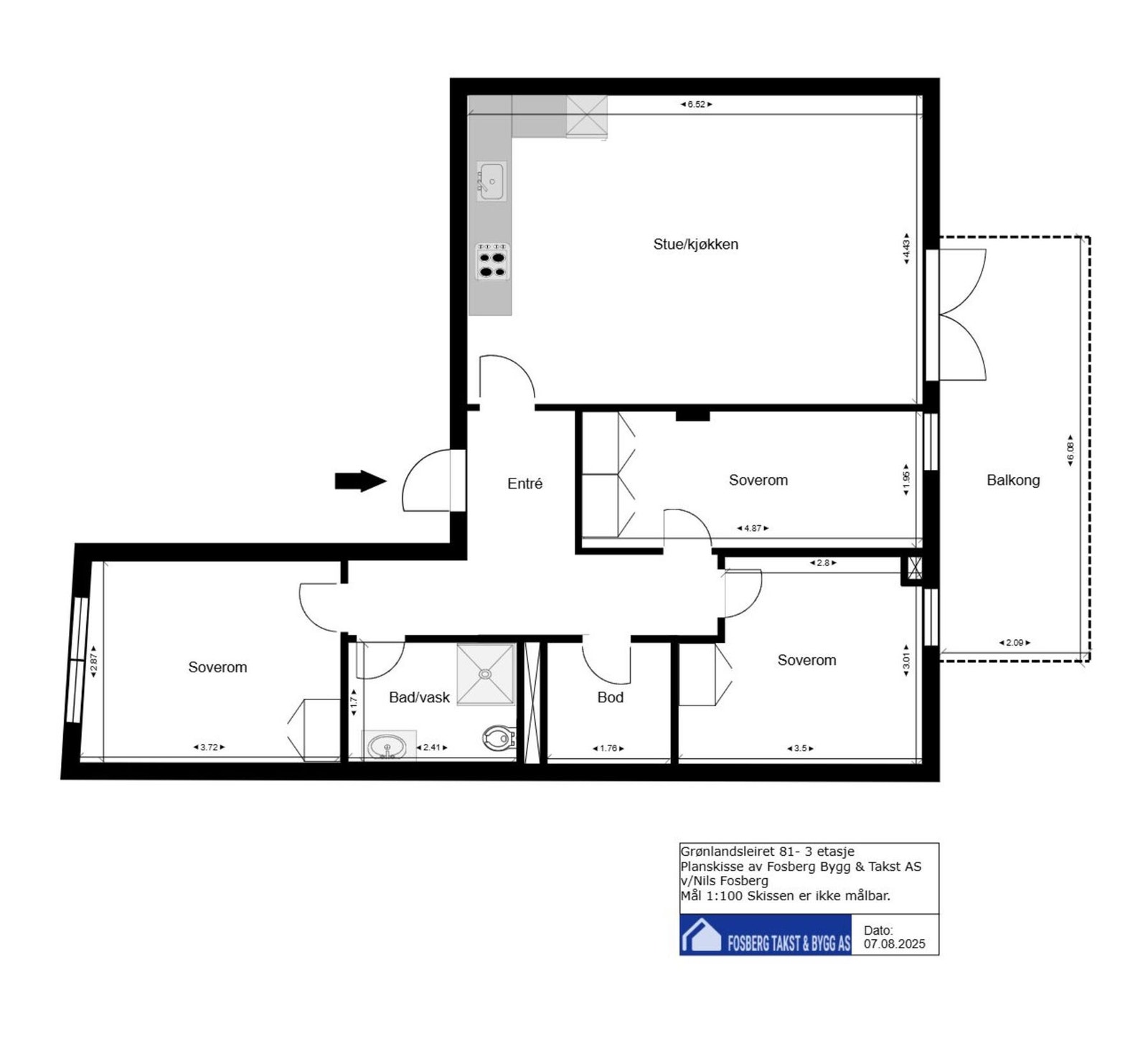 Planløsning. Galleribilde