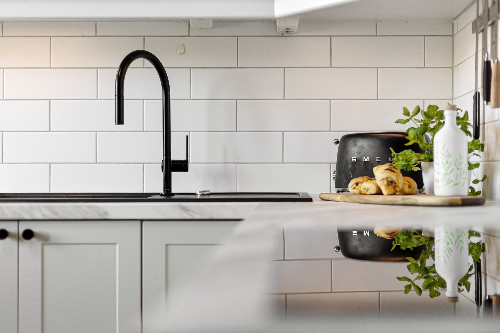 Kjøkkenfrontene er fra Epoq. Galleribilde