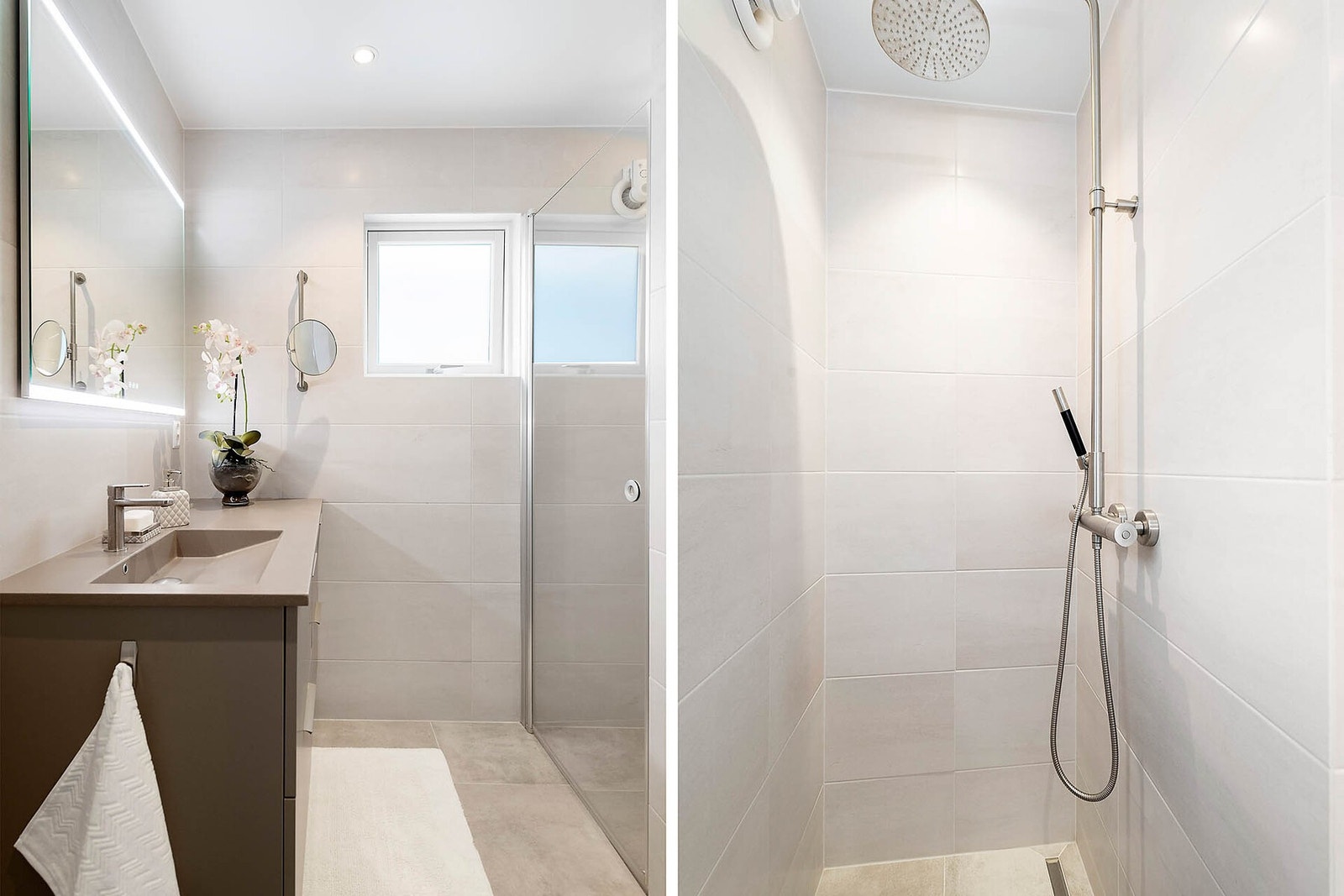 Pent, nyere bad i 1. etasje Galleribilde