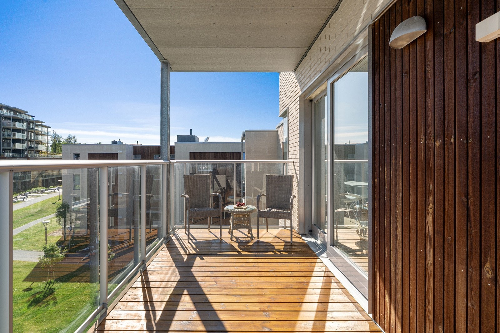 Her er det også god plass for utemøbler. Galleribilde