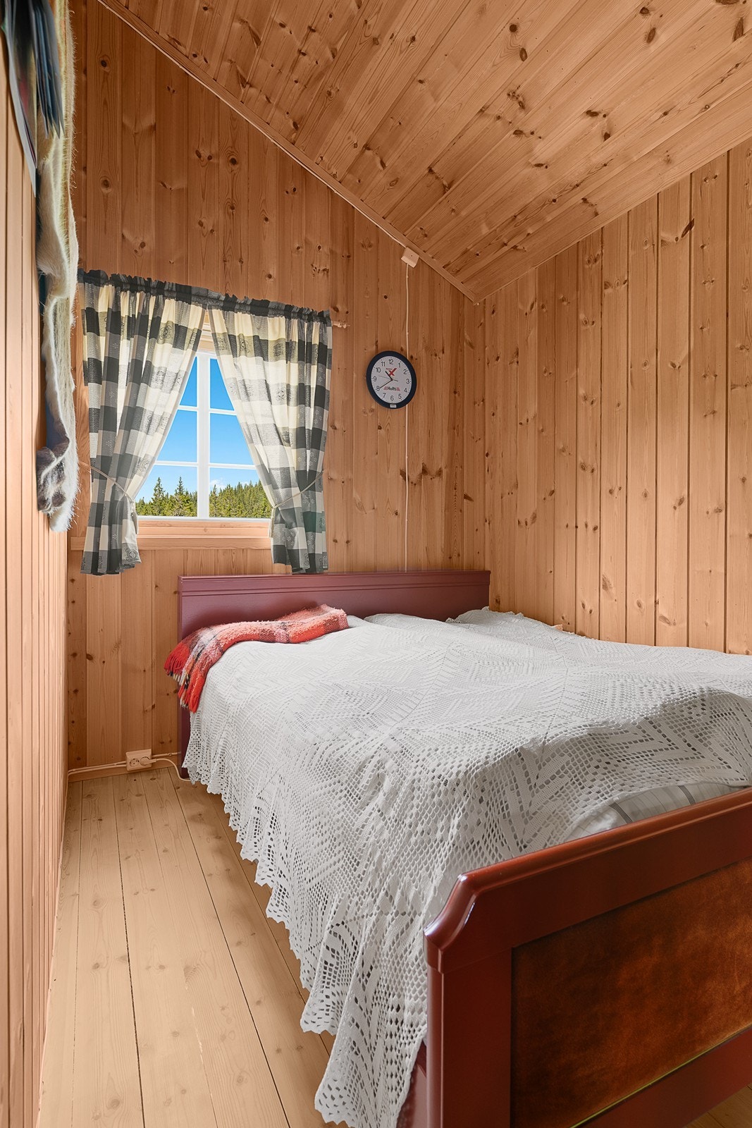 Det er plass til dobbeltseng eller en køyeseng om ønskelig. Galleribilde