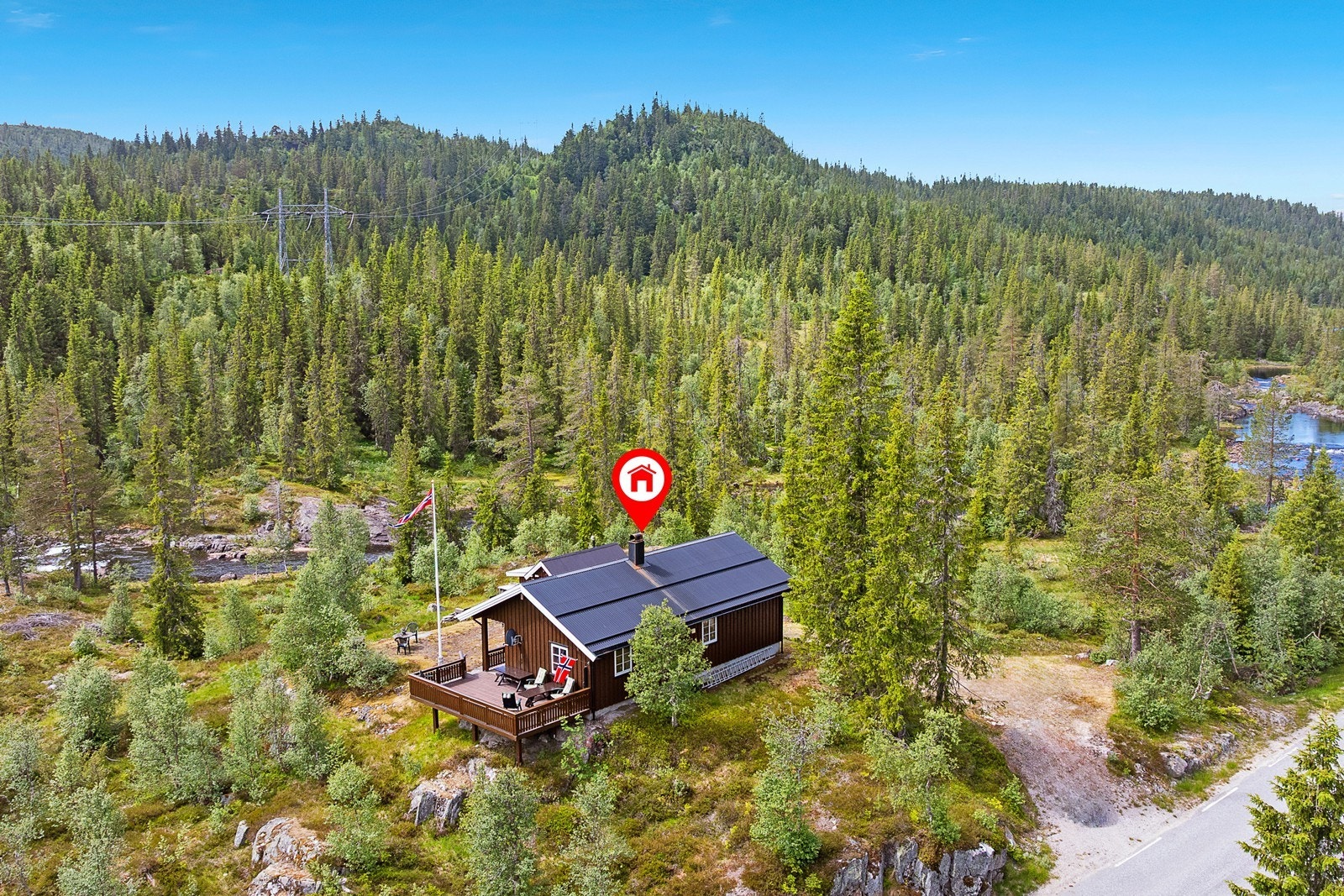 Ved alpinanlegget er det også flotte, oppkjørte langrennsløyper. Galleribilde