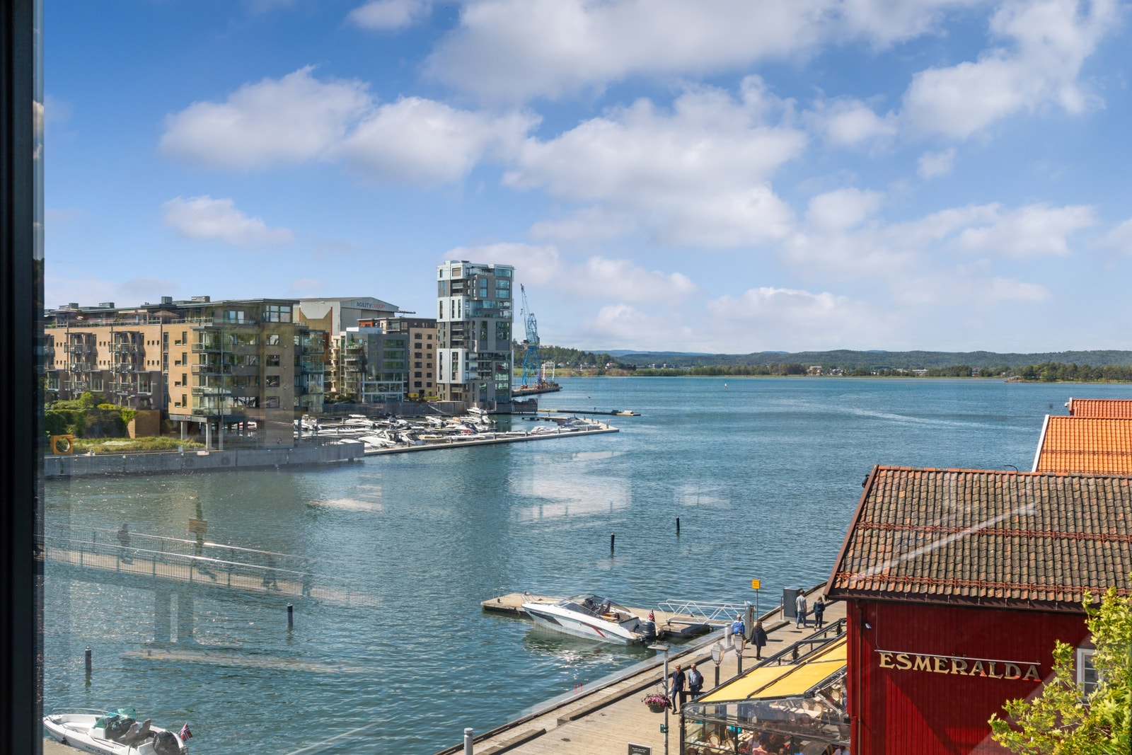Utsikt fra ledig lokaler. Galleribilde