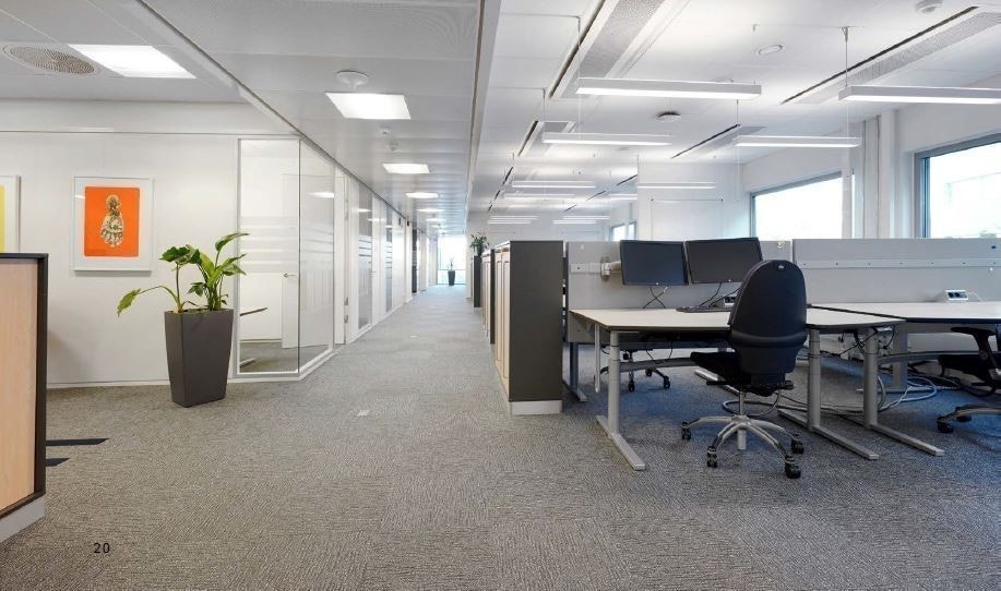 Kontorlandskap Galleribilde
