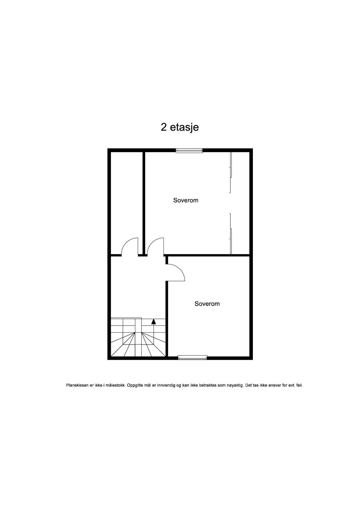 Plantegning 2.etg Galleribilde