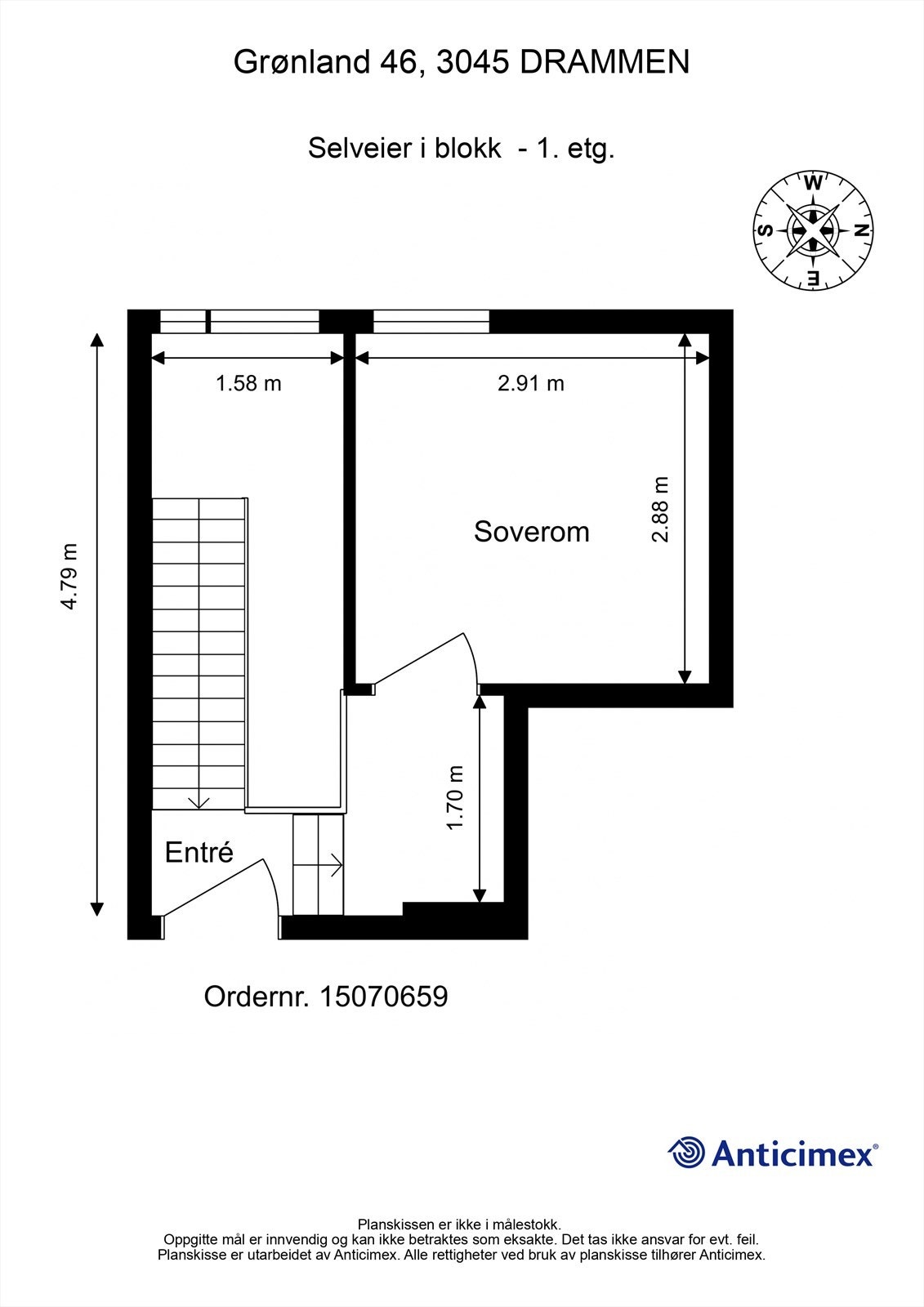 Plantegning - 1. etasje Galleribilde