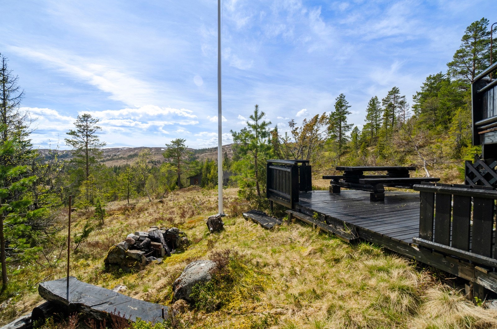 Usjenert beliggenhet med nærhet til både vann og fjellterreng. Galleribilde