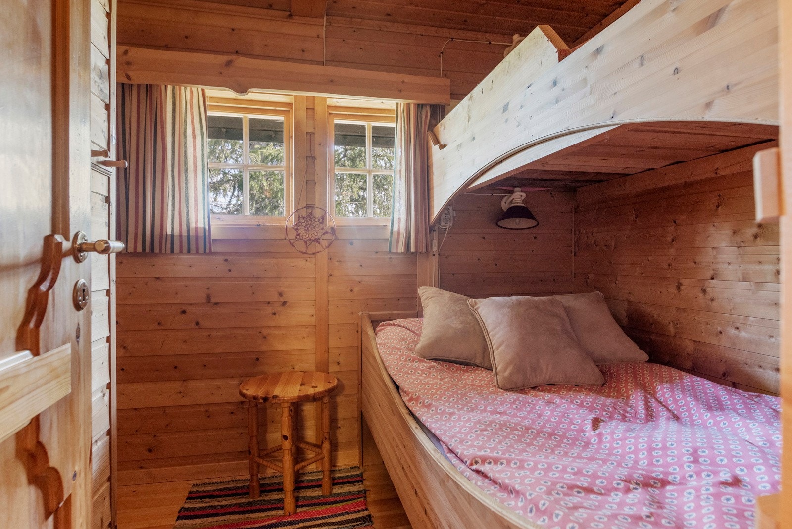 Fordelt på de 4 soverommene er det 6 soveplasser. Galleribilde