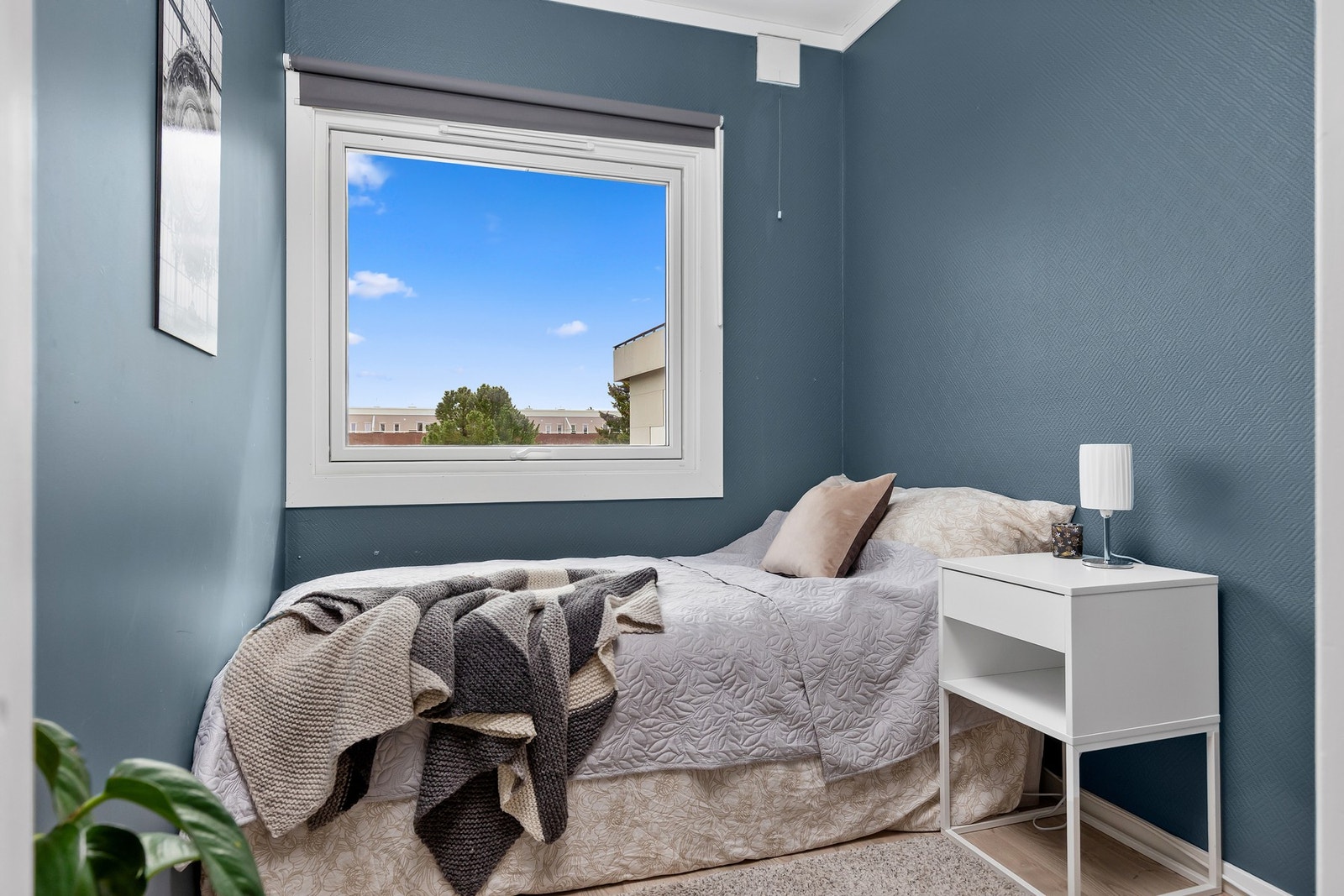 Soverommet er på 4,8 kvm. Galleribilde