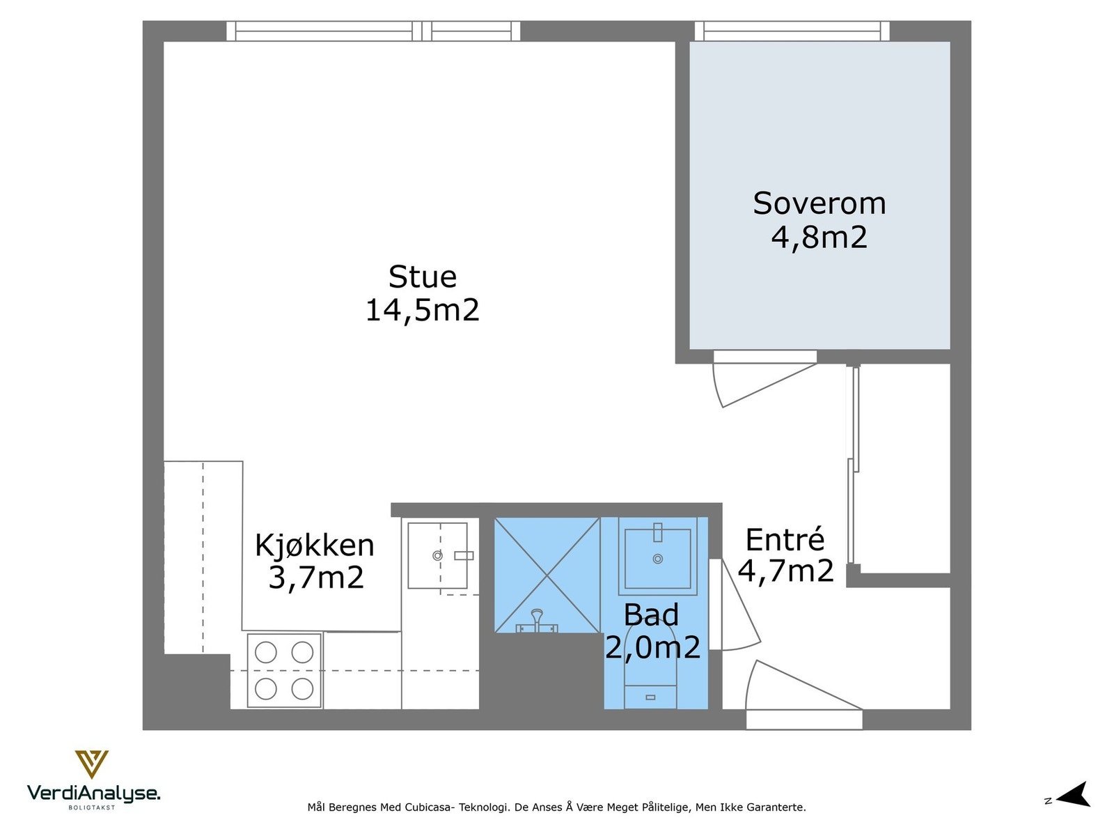 Planskisse. Galleribilde