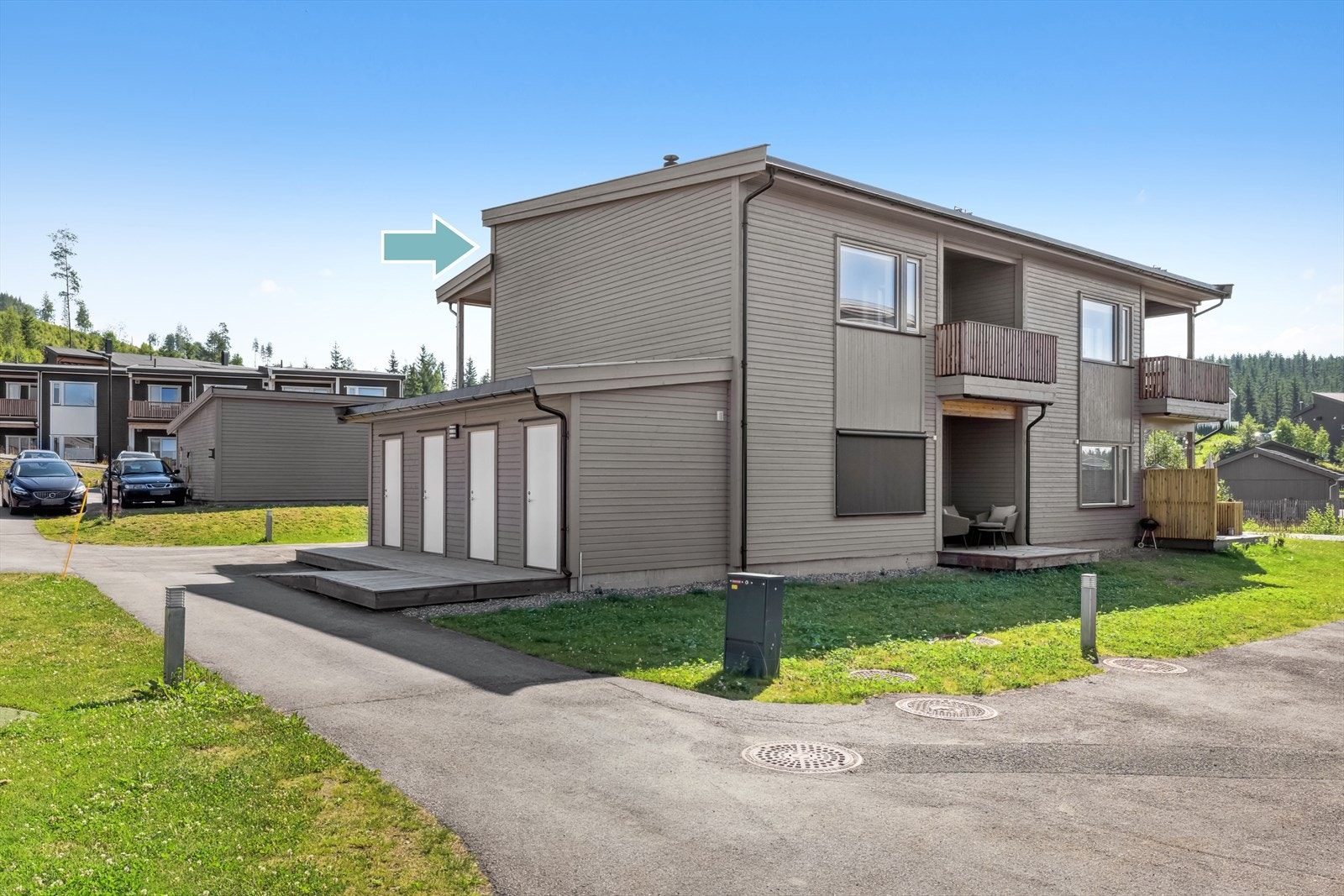 Her bor man i landlige omgivelser, samtidig som Lillehammer sentrum ikke er langt unna med bil. Galleribilde