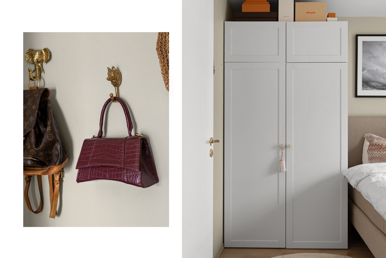 Garderobe. Galleribilde