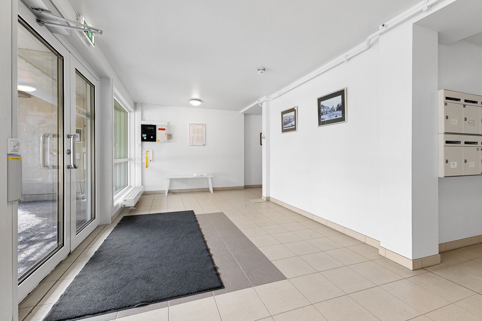 Felles inngangsparti Galleribilde