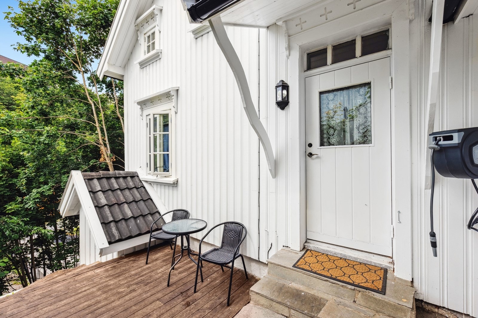 Felles inngang til 4 hybler. Galleribilde