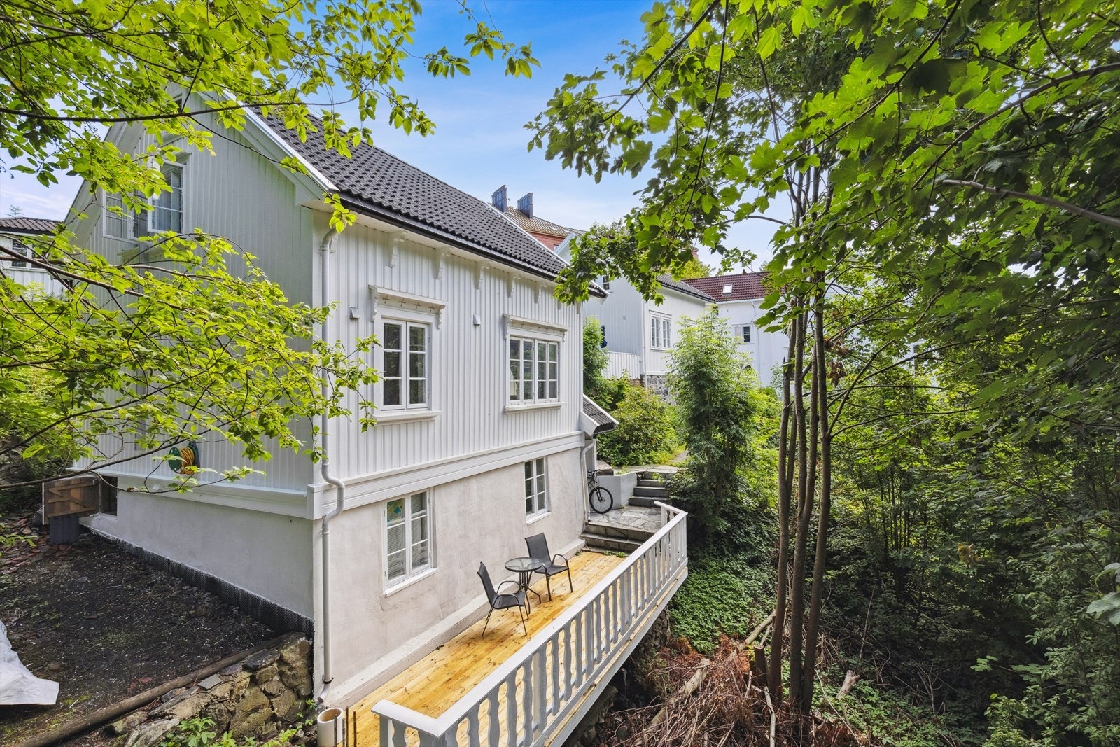 Fasaden i Mølleheia 3. Galleribilde