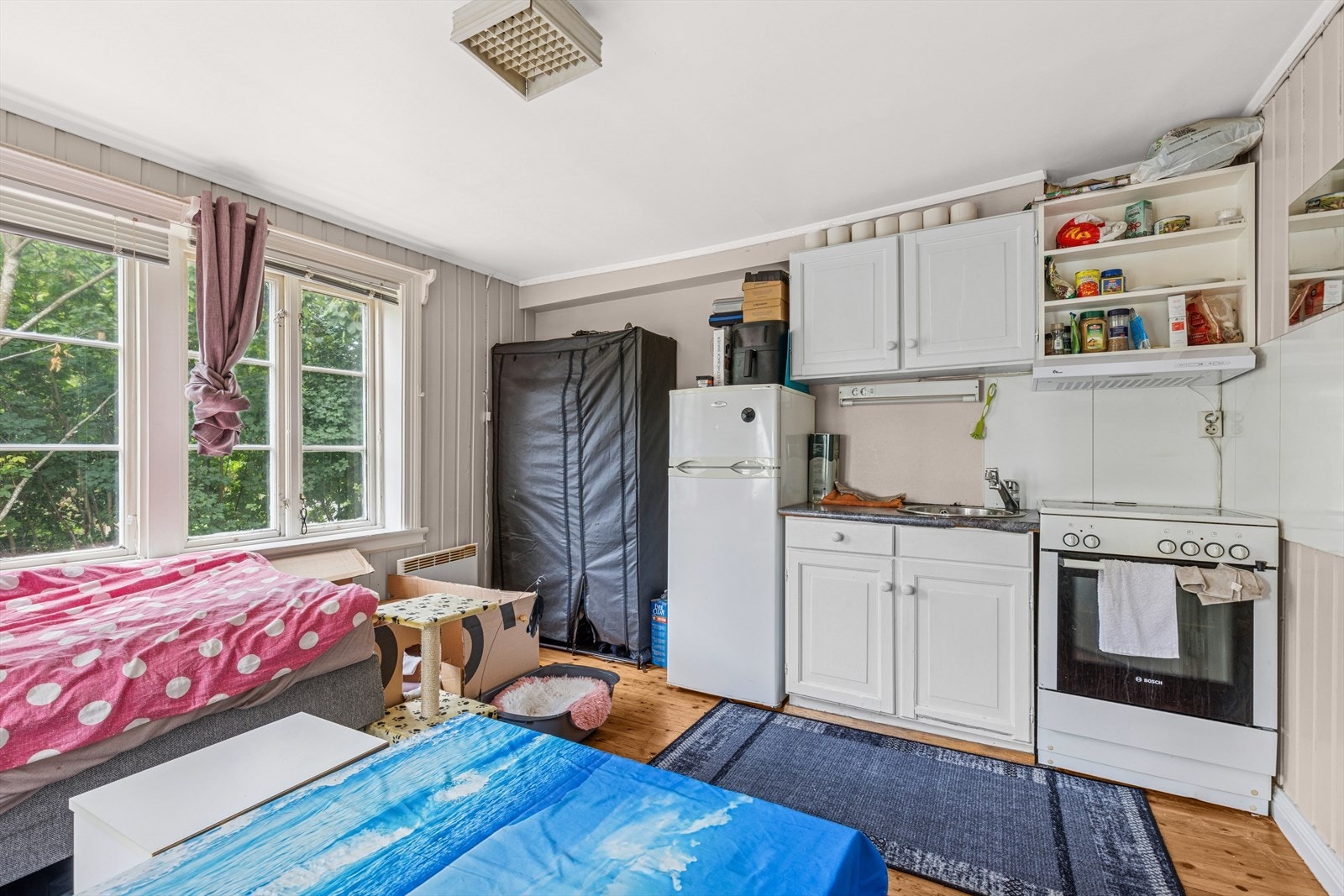 Hybel 2, Stue/kjøkken. Galleribilde