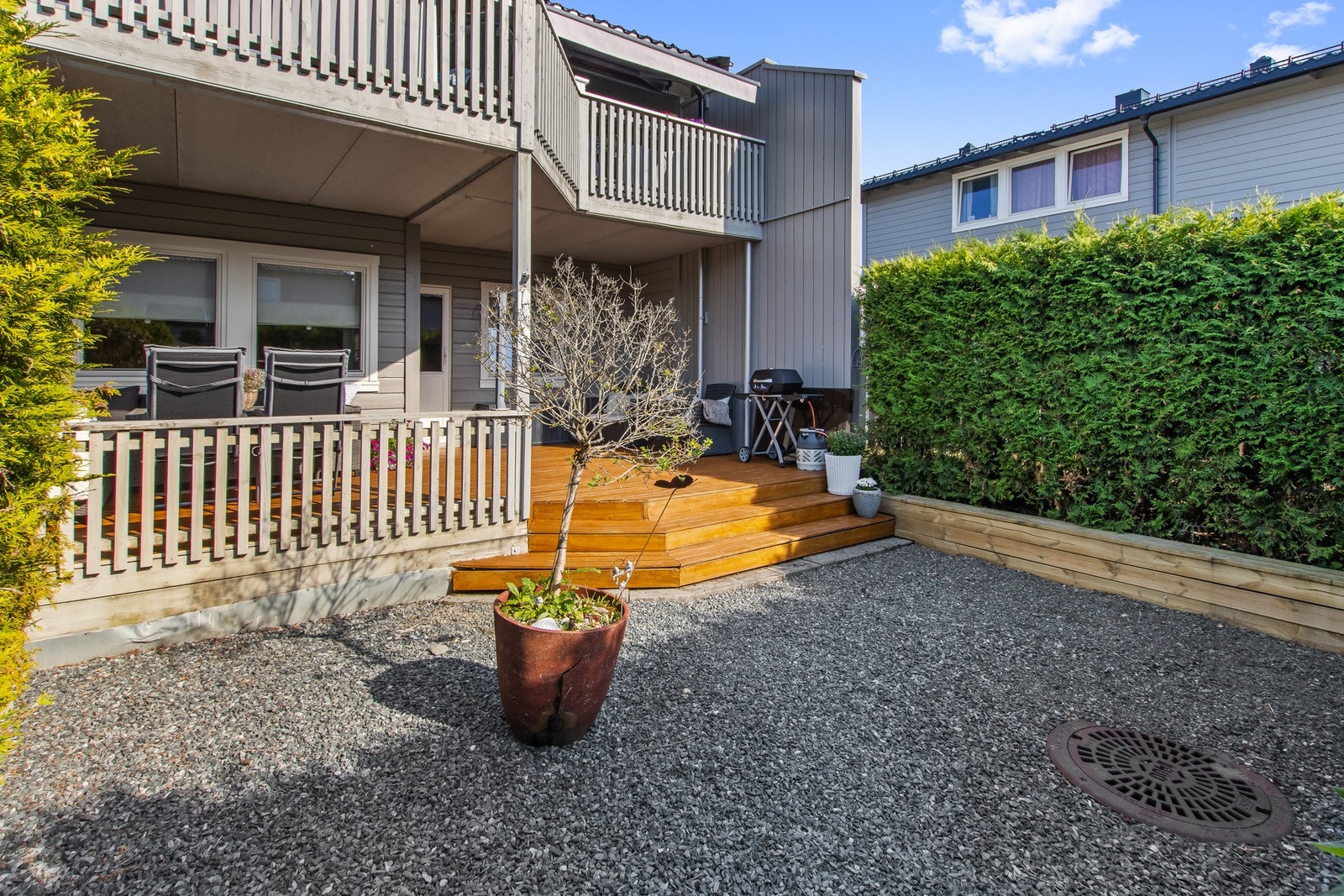 Uteareal. Galleribilde