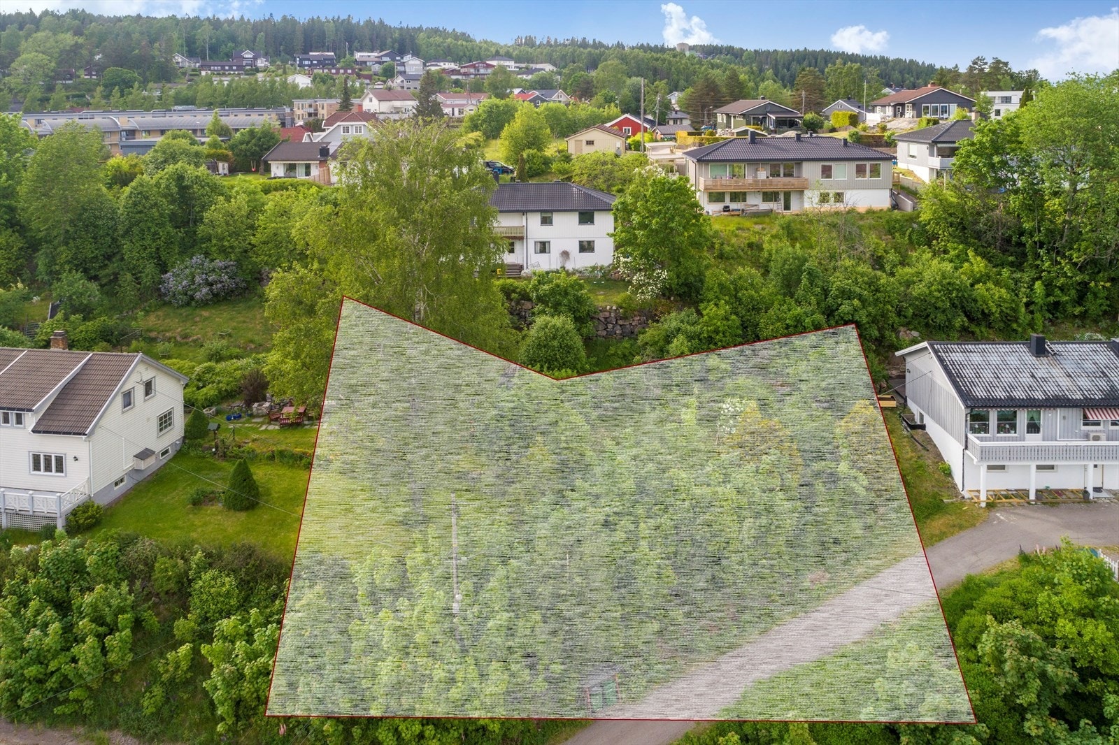 Markeringen er cirka Galleribilde