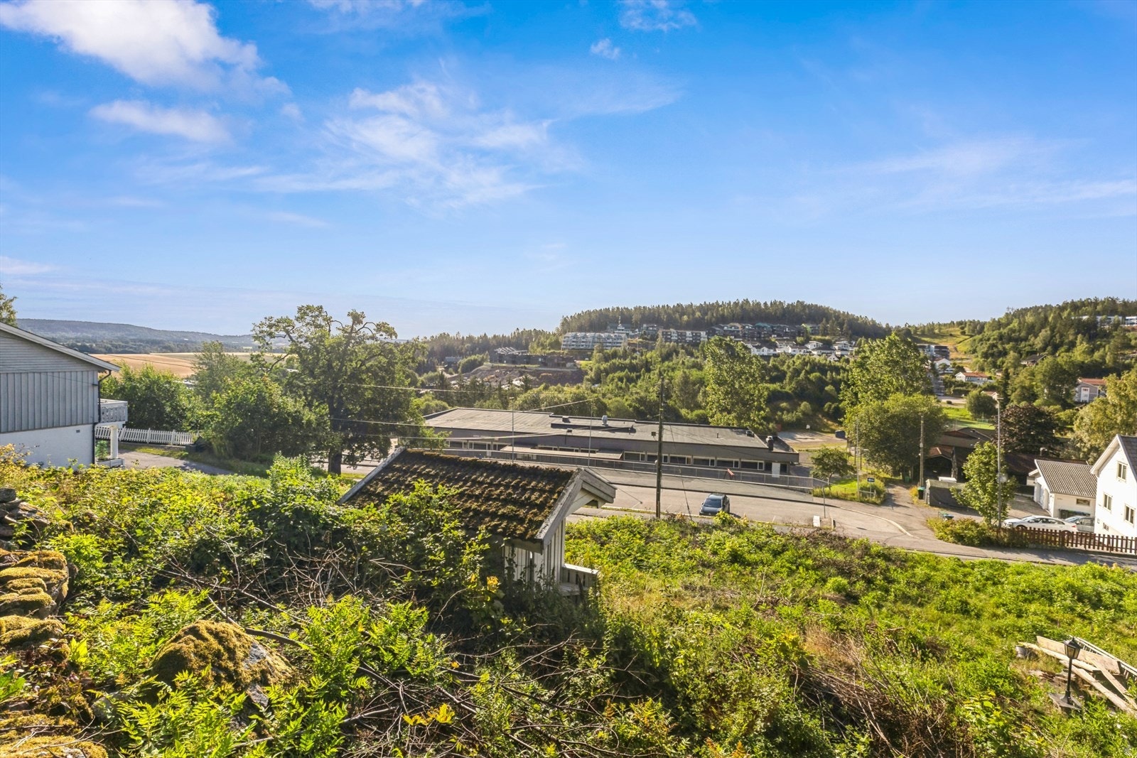 Tomten har fin utsikt Galleribilde