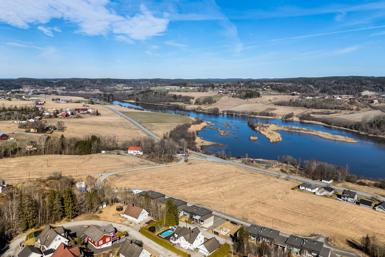 Dronefoto Galleribilde