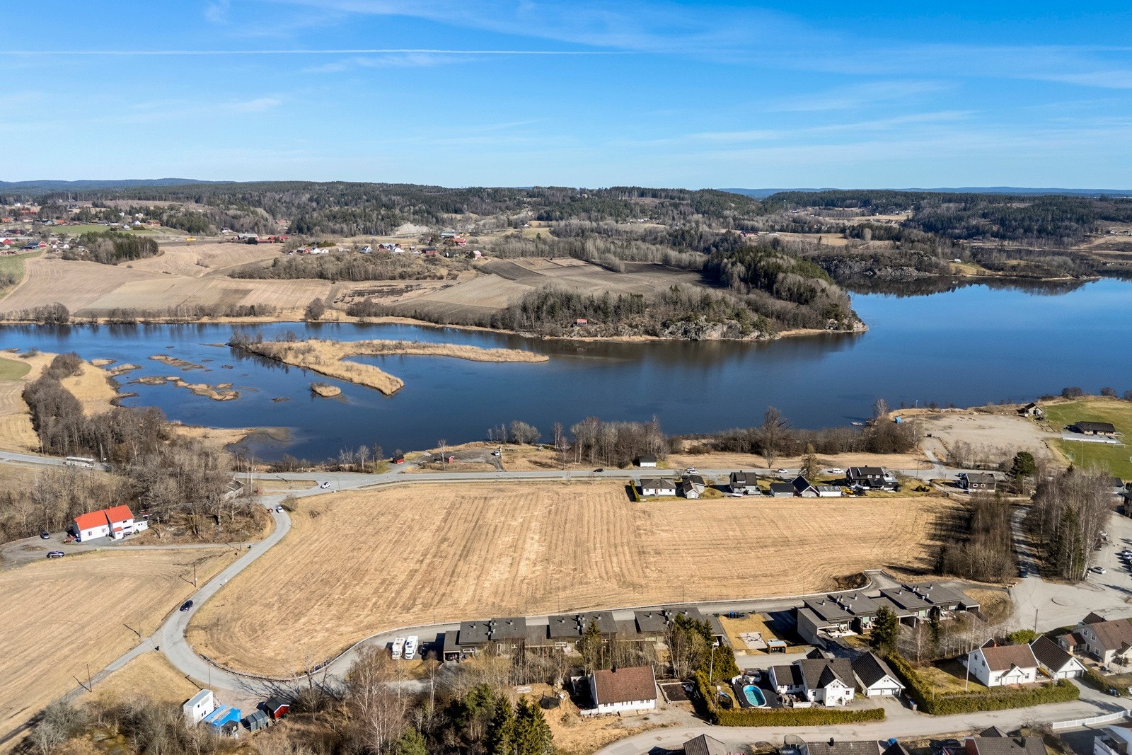 Dronefoto Galleribilde