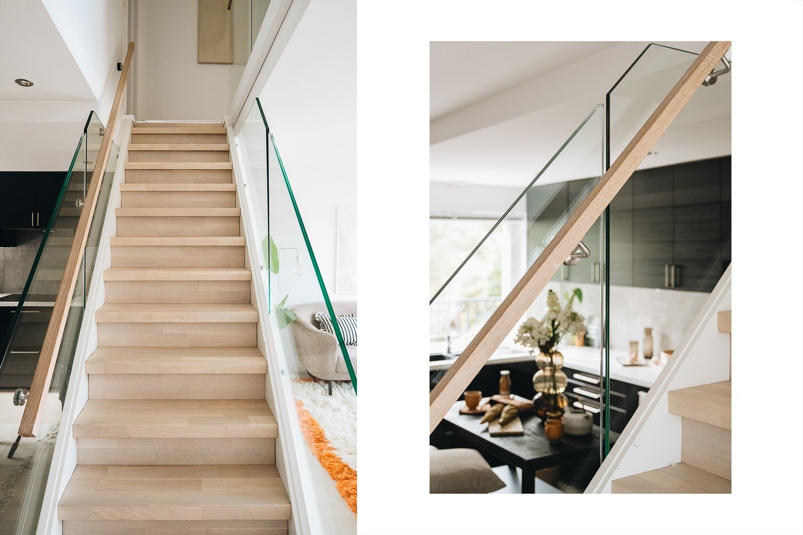 - Trappen tar deg videre opp til to soverom og et bad - Galleribilde