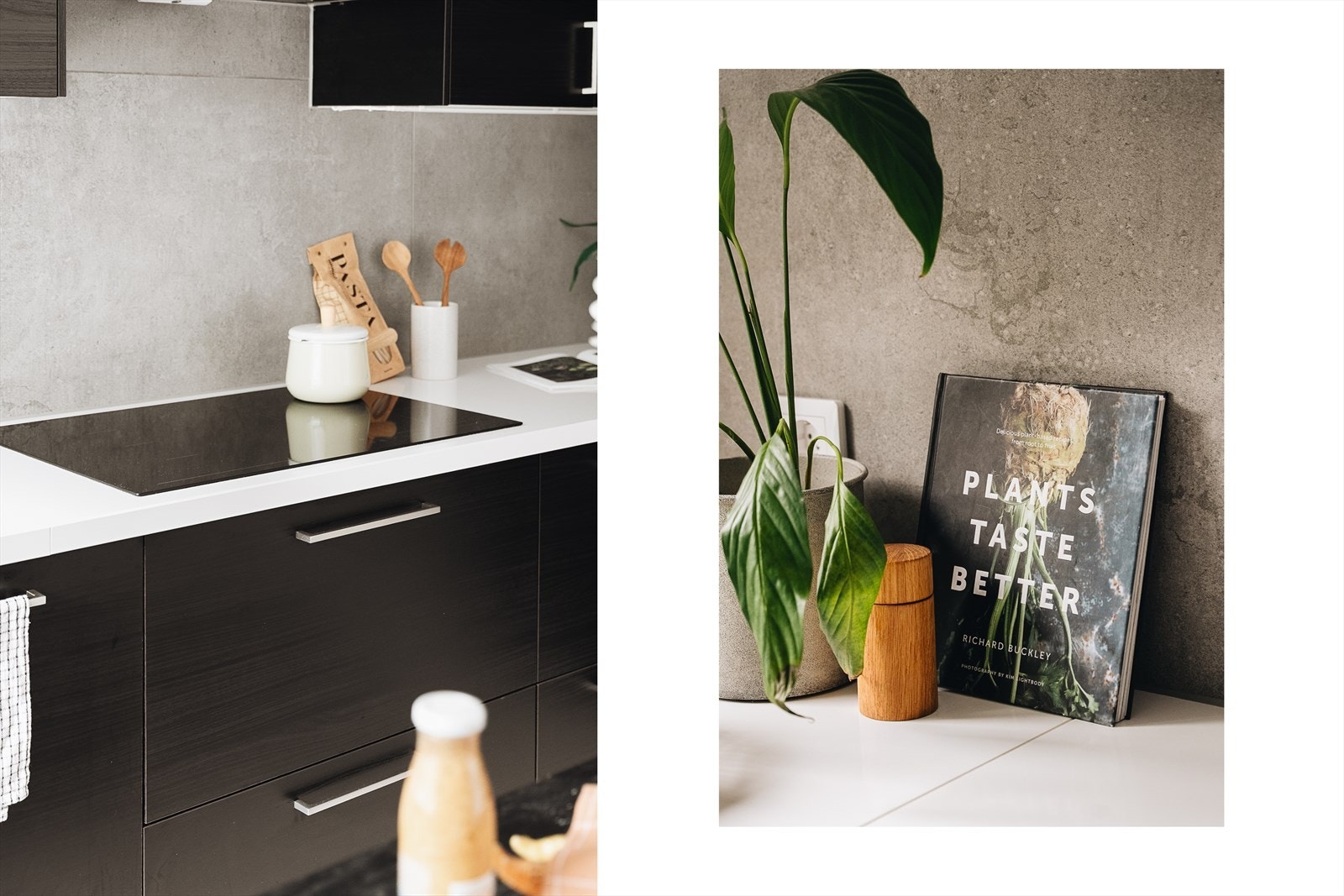 - Et lekkert kjøkken skapt for både matlaging og hygge - Galleribilde