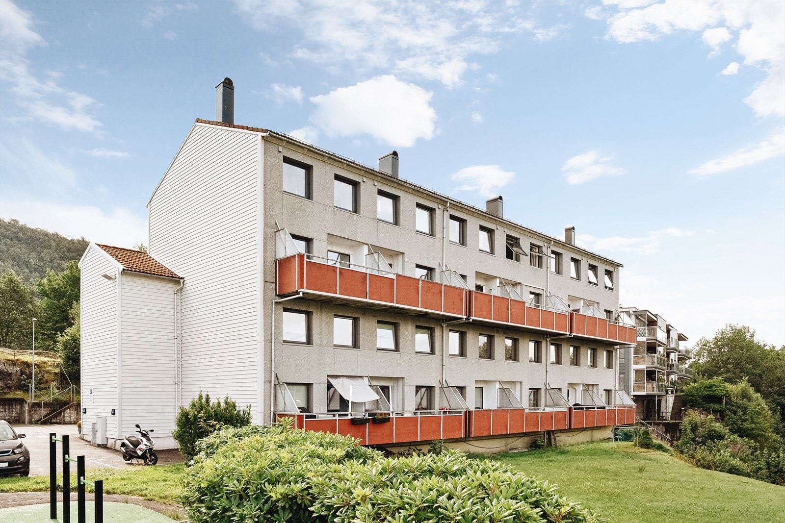 - Leiligheten ligger i byggets 3. og 4. etasje - Galleribilde