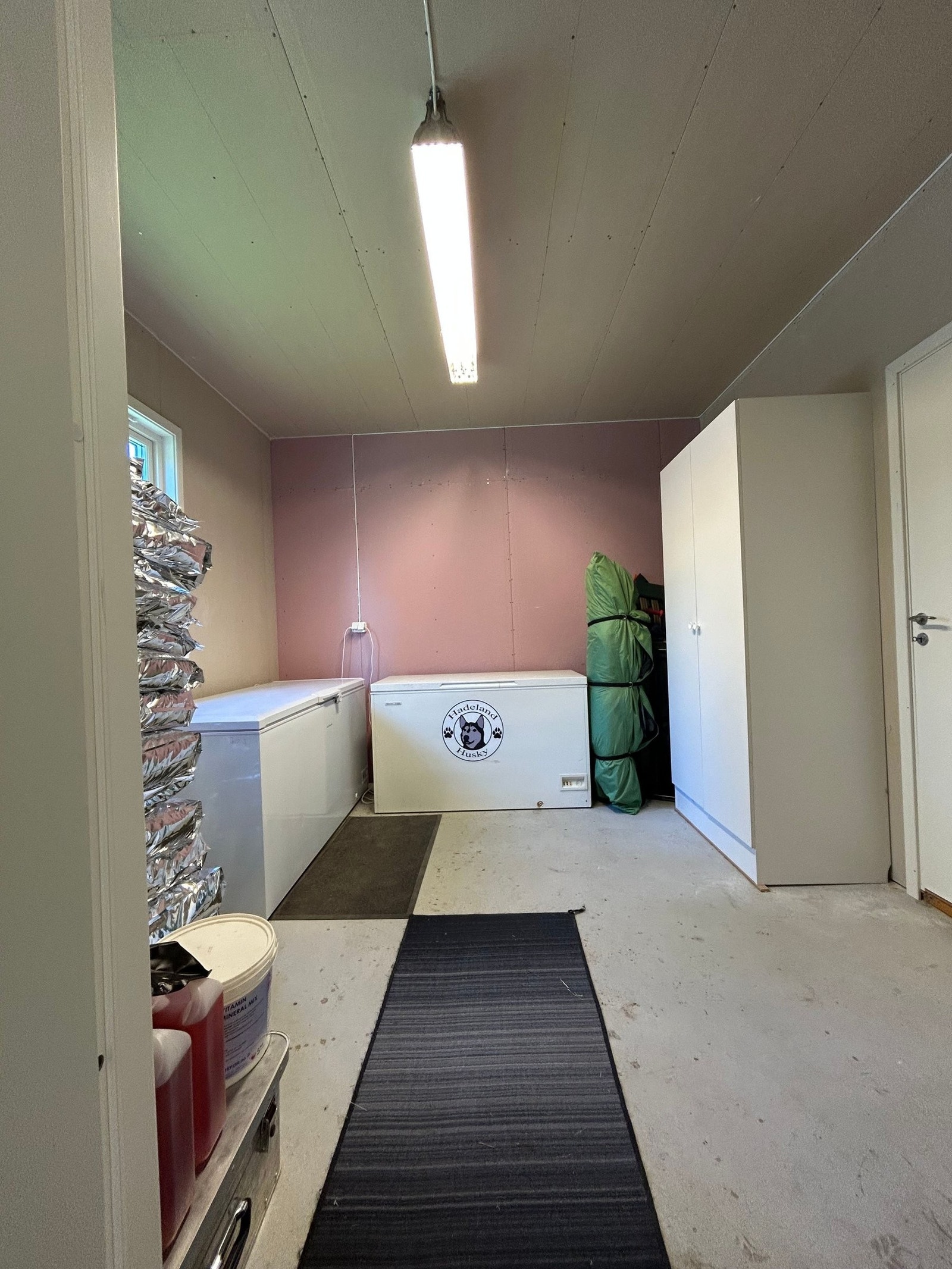 Uthus: lagerrom Galleribilde