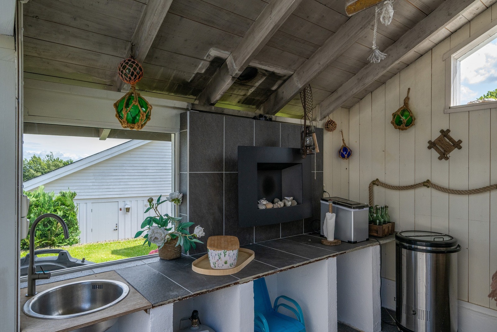 Her er det både innlagt strøm og vann Galleribilde