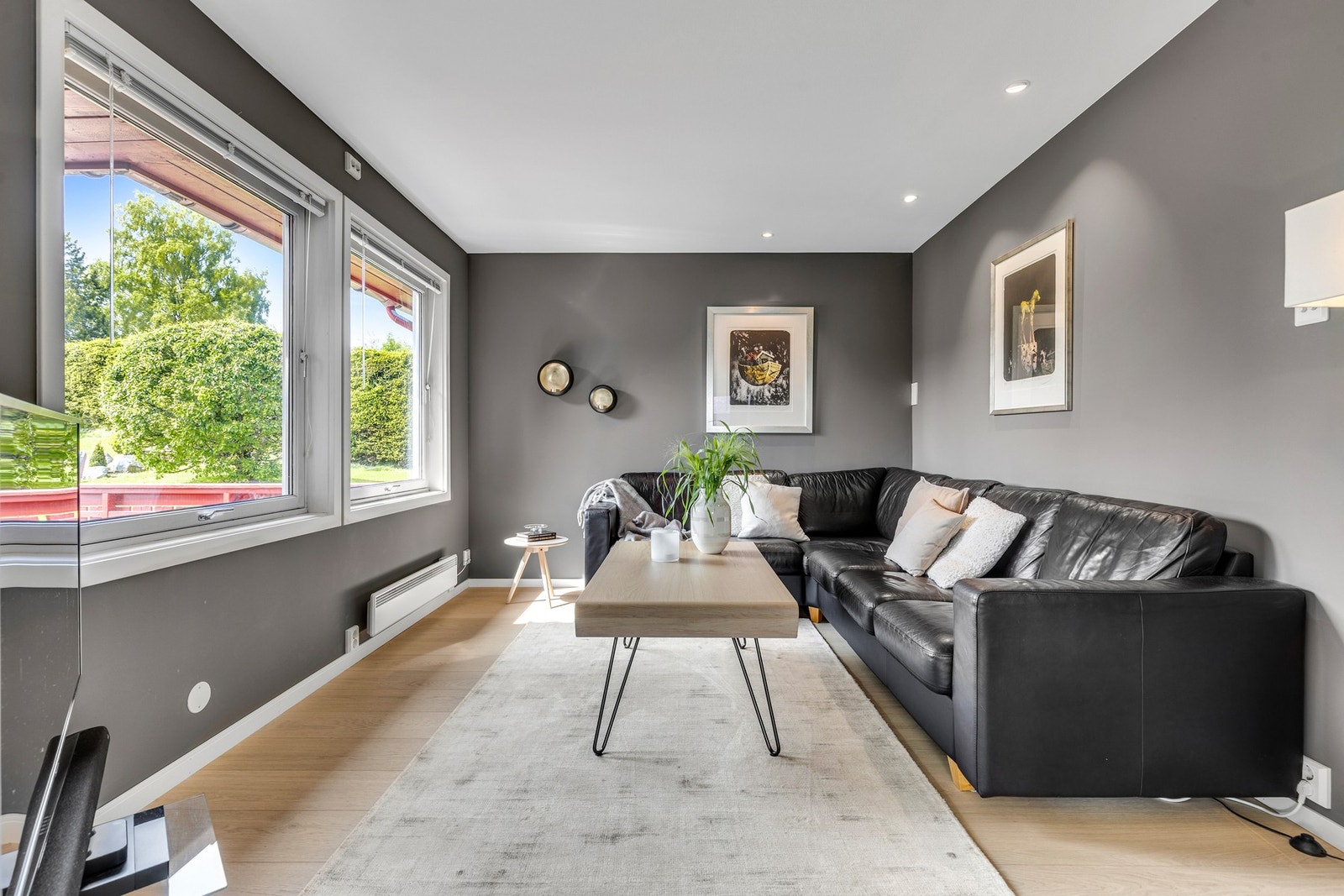 Tv-stue. Galleribilde