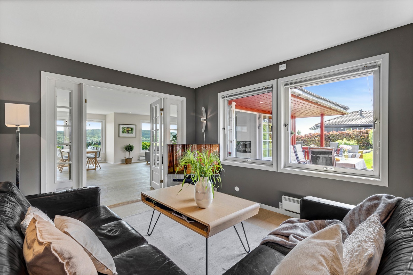 Tv-stue. Galleribilde