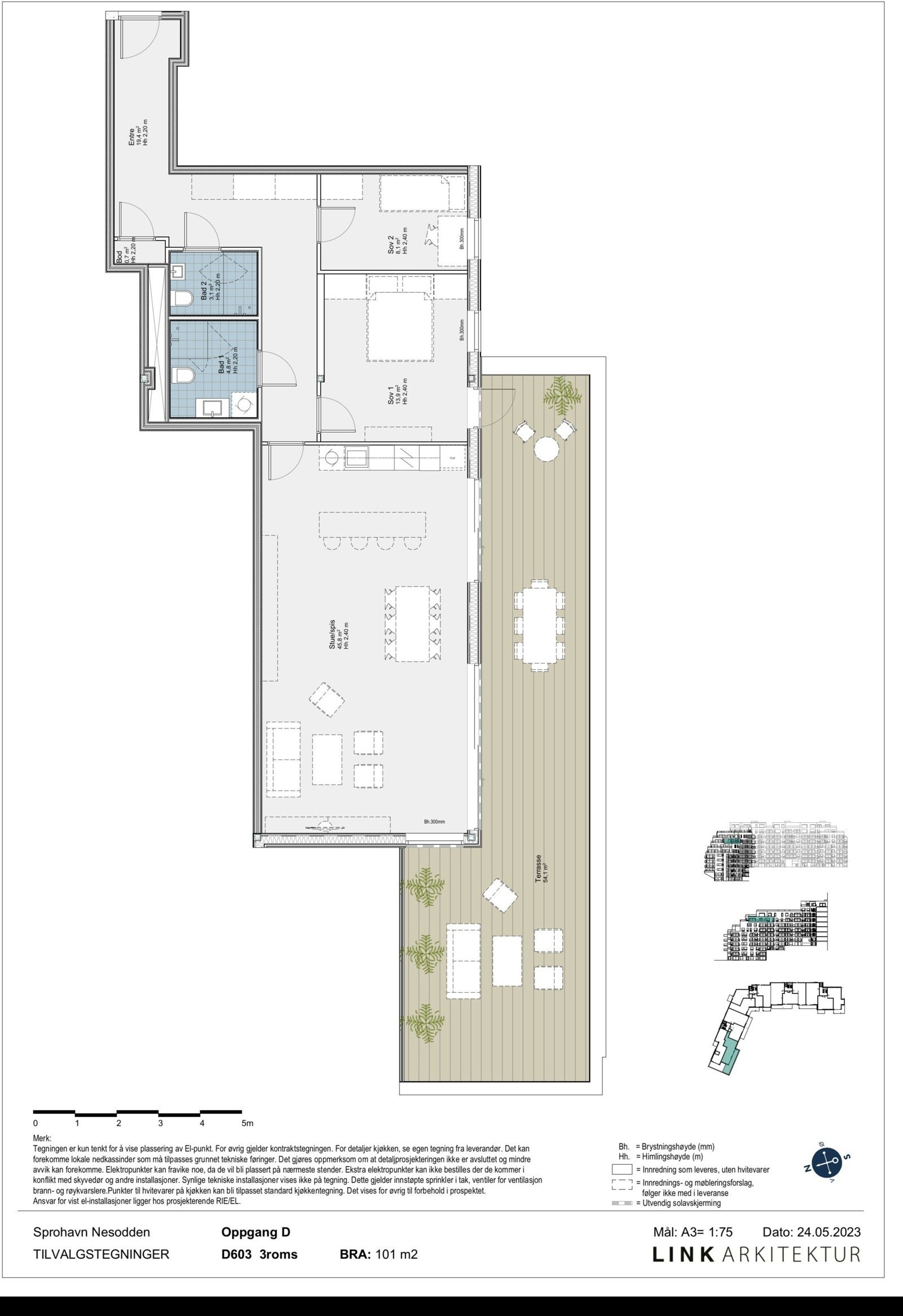 Plantegning. Galleribilde