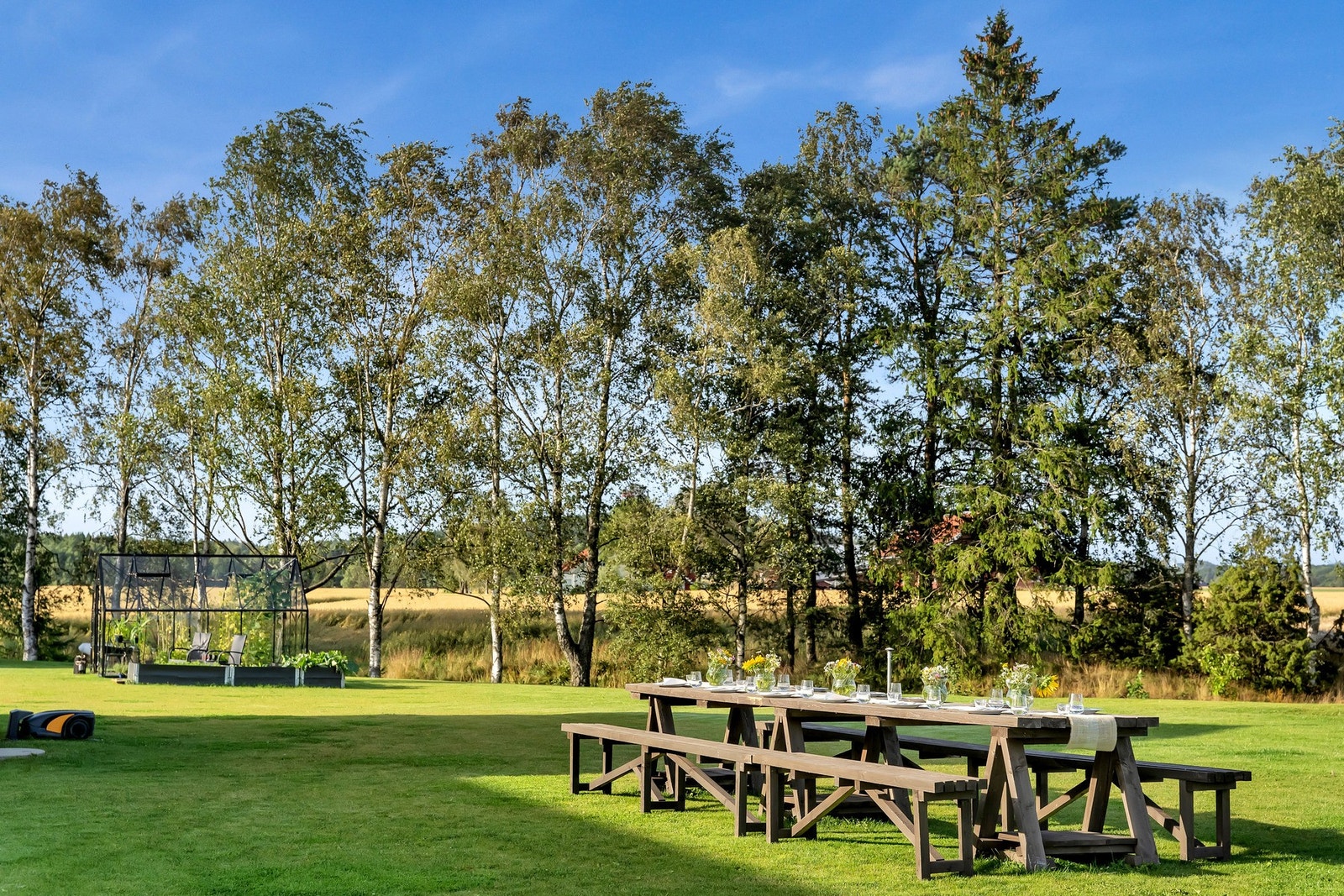 Alt ligger i skjermede og grønne omgivelser Galleribilde