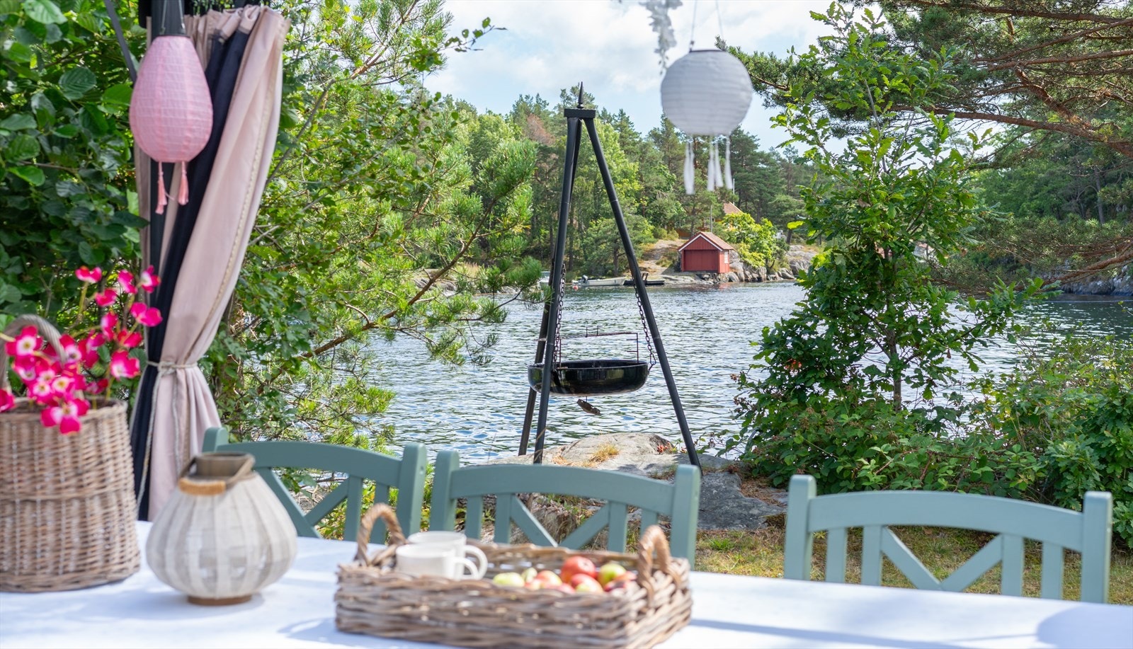 En hyggelig sommerkveld.. Galleribilde