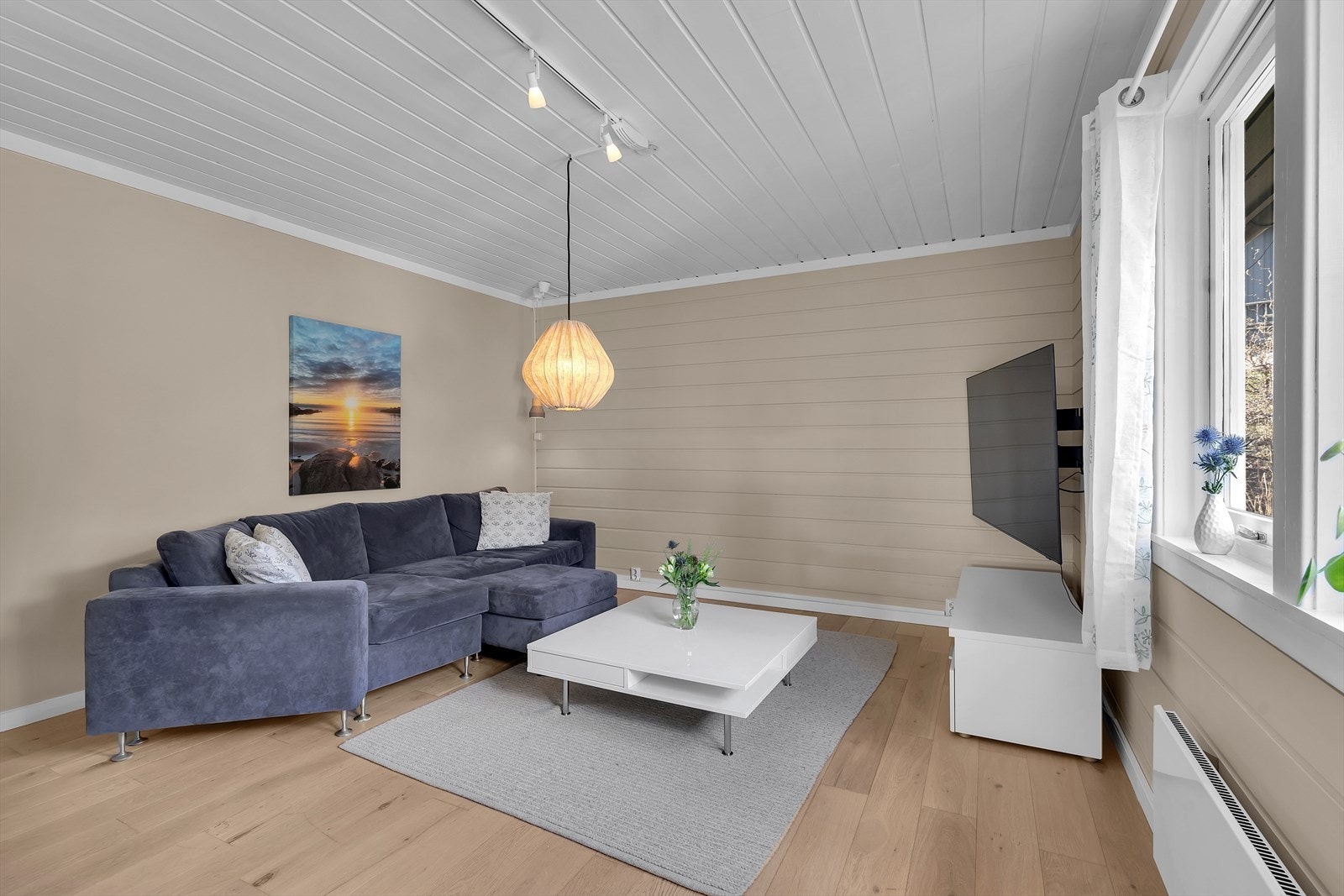 TV-stue med god plass til hele familien. Galleribilde