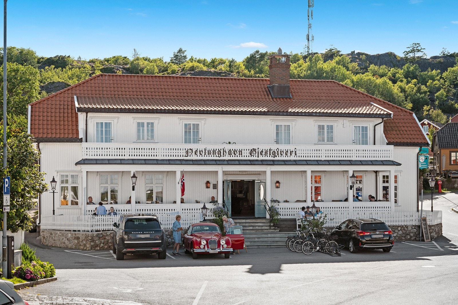 Gjestgiveriet i Nevlunghavn med en restaurant av ypperste kvalitet Galleribilde