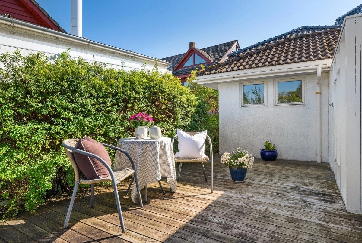Privat terasse Galleribilde