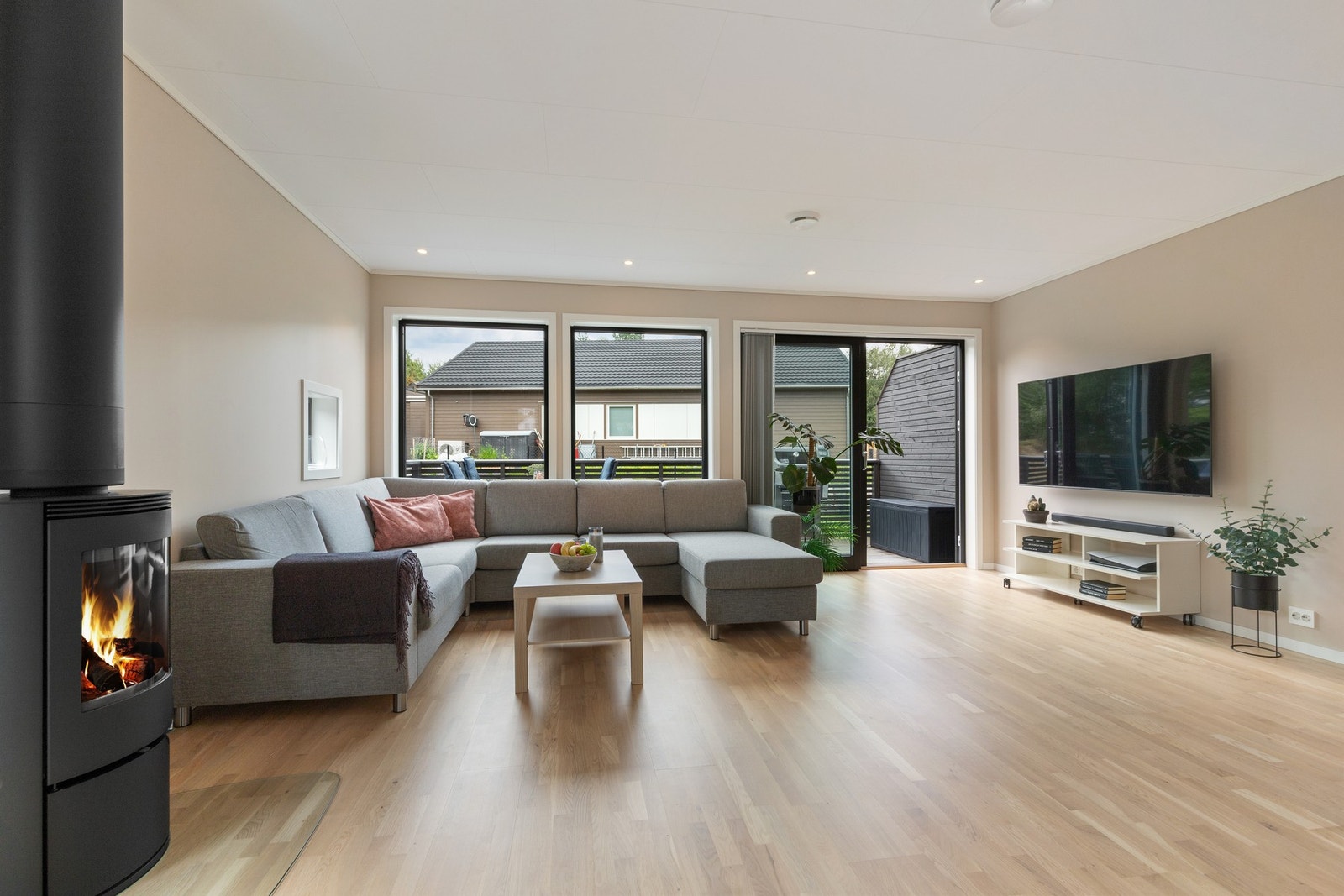 Vedovnen sikrer både varme og hygge. Galleribilde