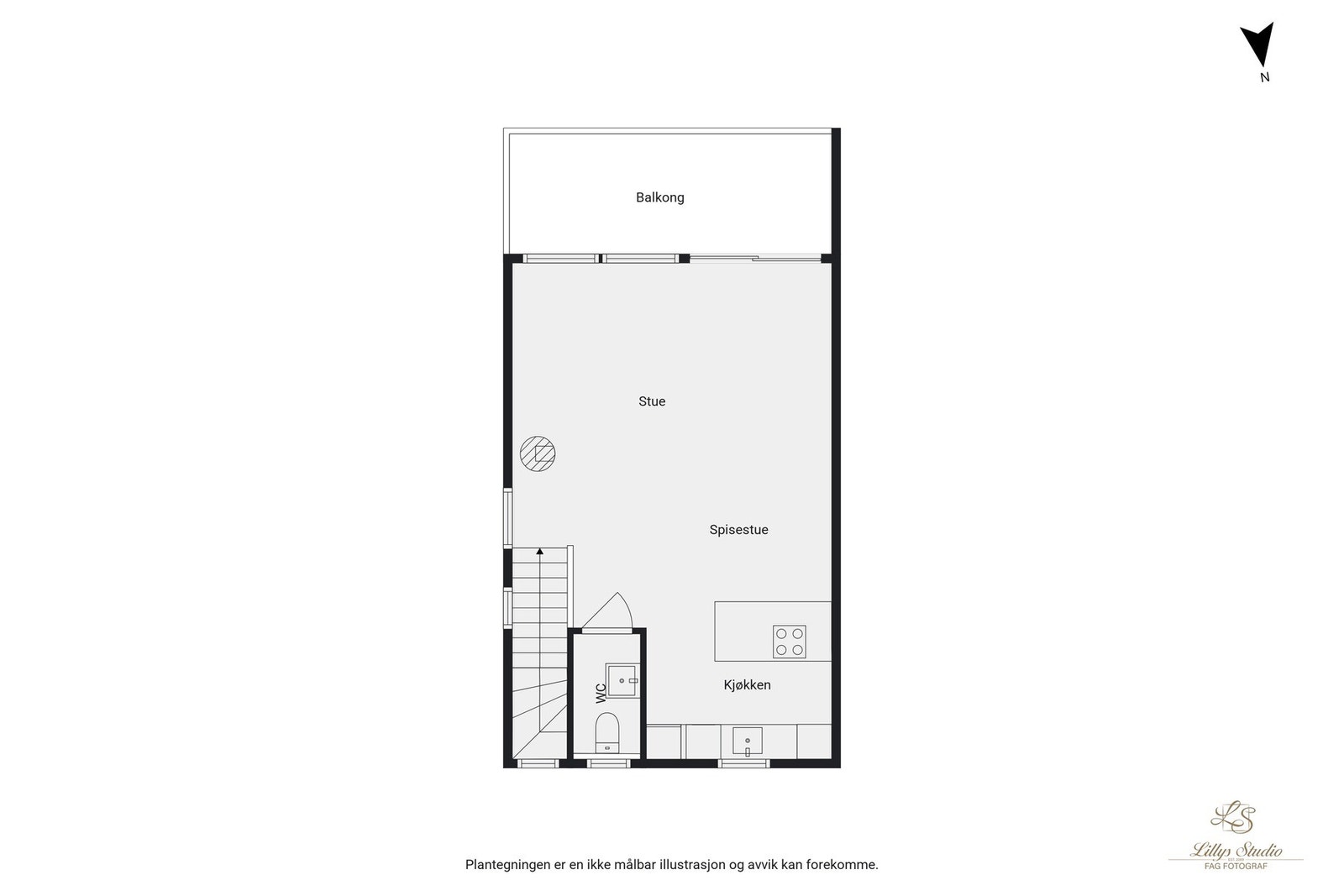 Plantegning 2. etasje. Galleribilde