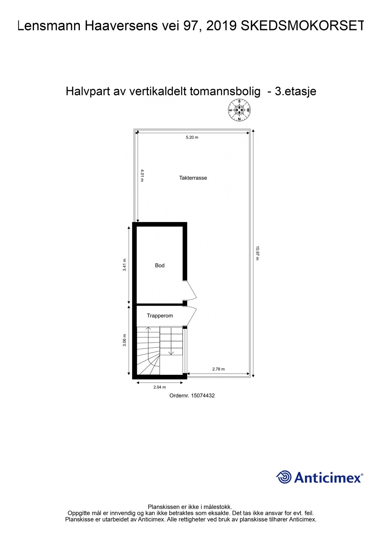 Plankisse 3. etasje Galleribilde